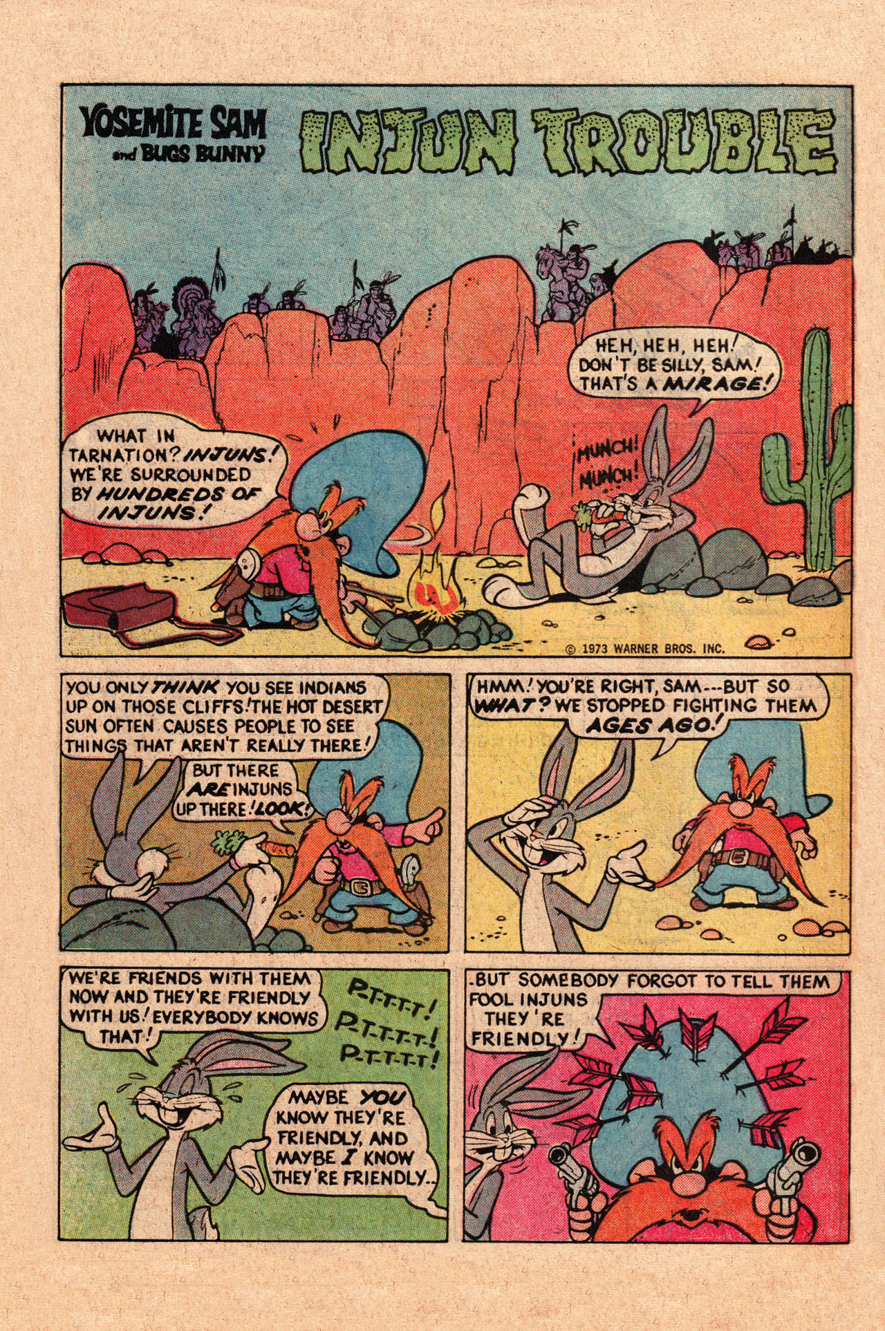 Read online Yosemite Sam and Bugs Bunny comic -  Issue #78 - 10