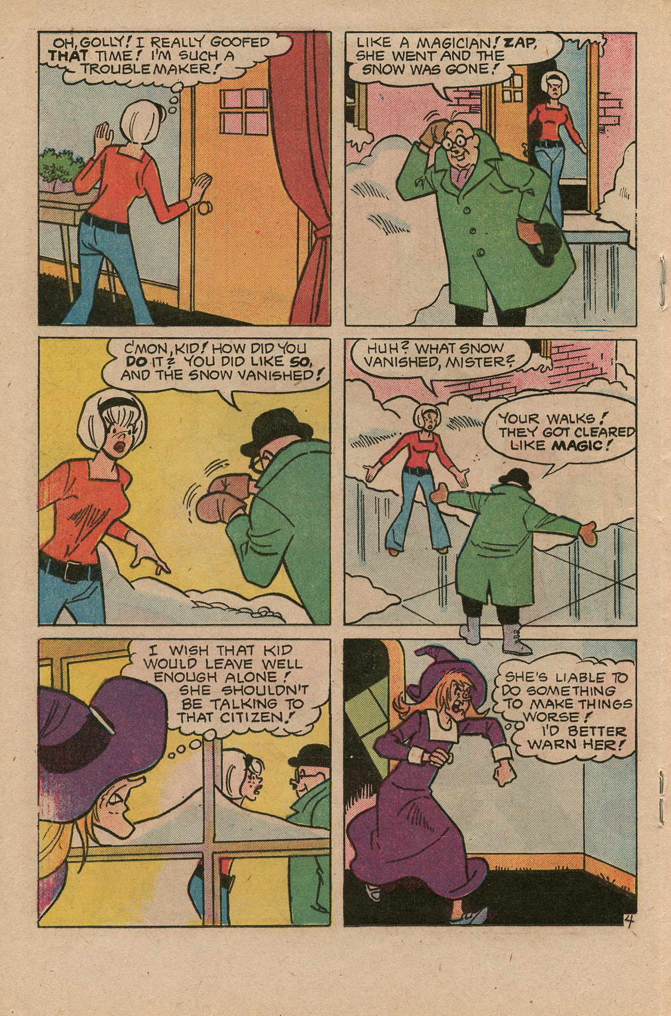 Read online Archie's TV Laugh-Out comic -  Issue #37 - 16