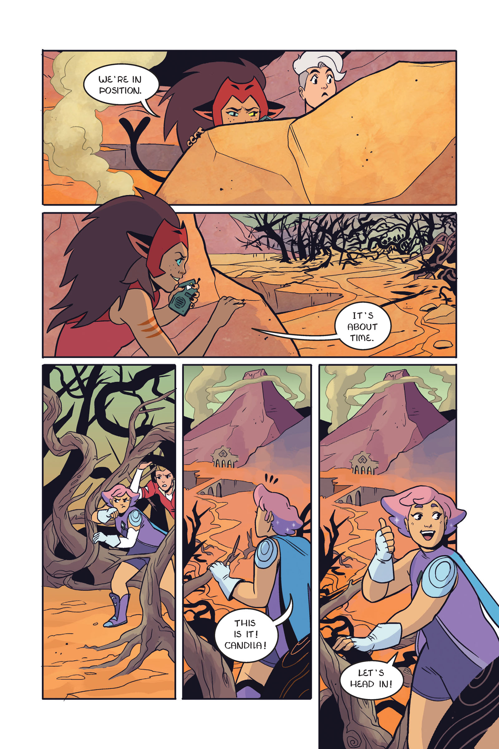 Read online She-Ra and the Princesses of Power: Legend of the Fire Princess comic -  Issue # TPB - 48