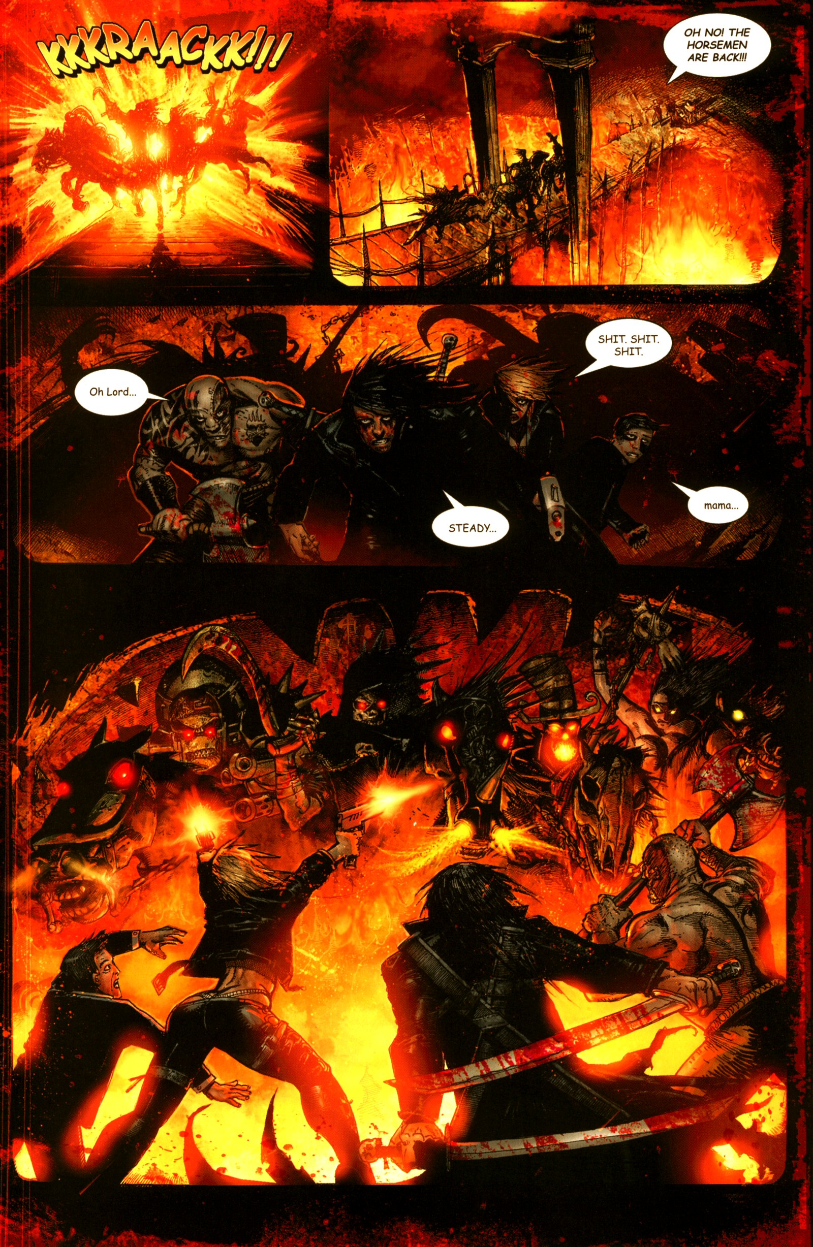 Read online The Four Horsemen of the Apocalypse comic -  Issue #3 - 32