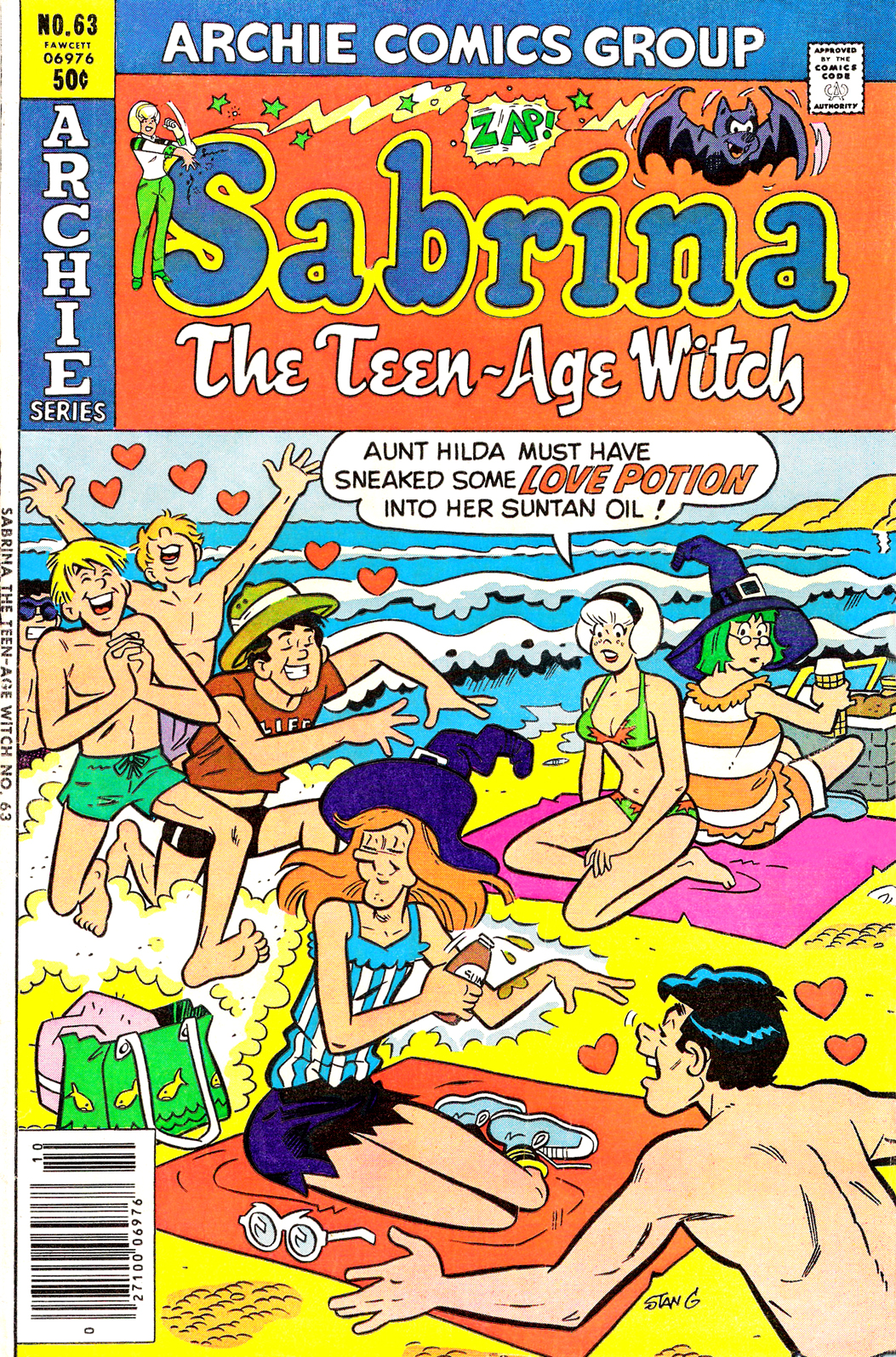 Read online Sabrina The Teenage Witch (1971) comic -  Issue #63 - 1