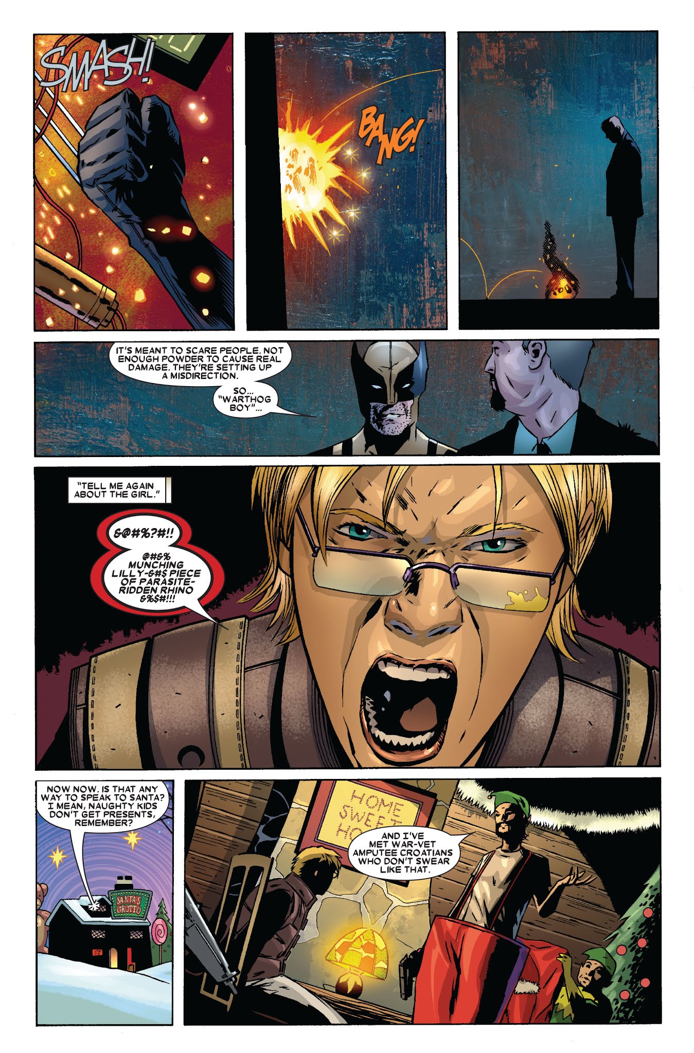 Read online Wolverine: Blood & Sorrow comic -  Issue # TPB - 107