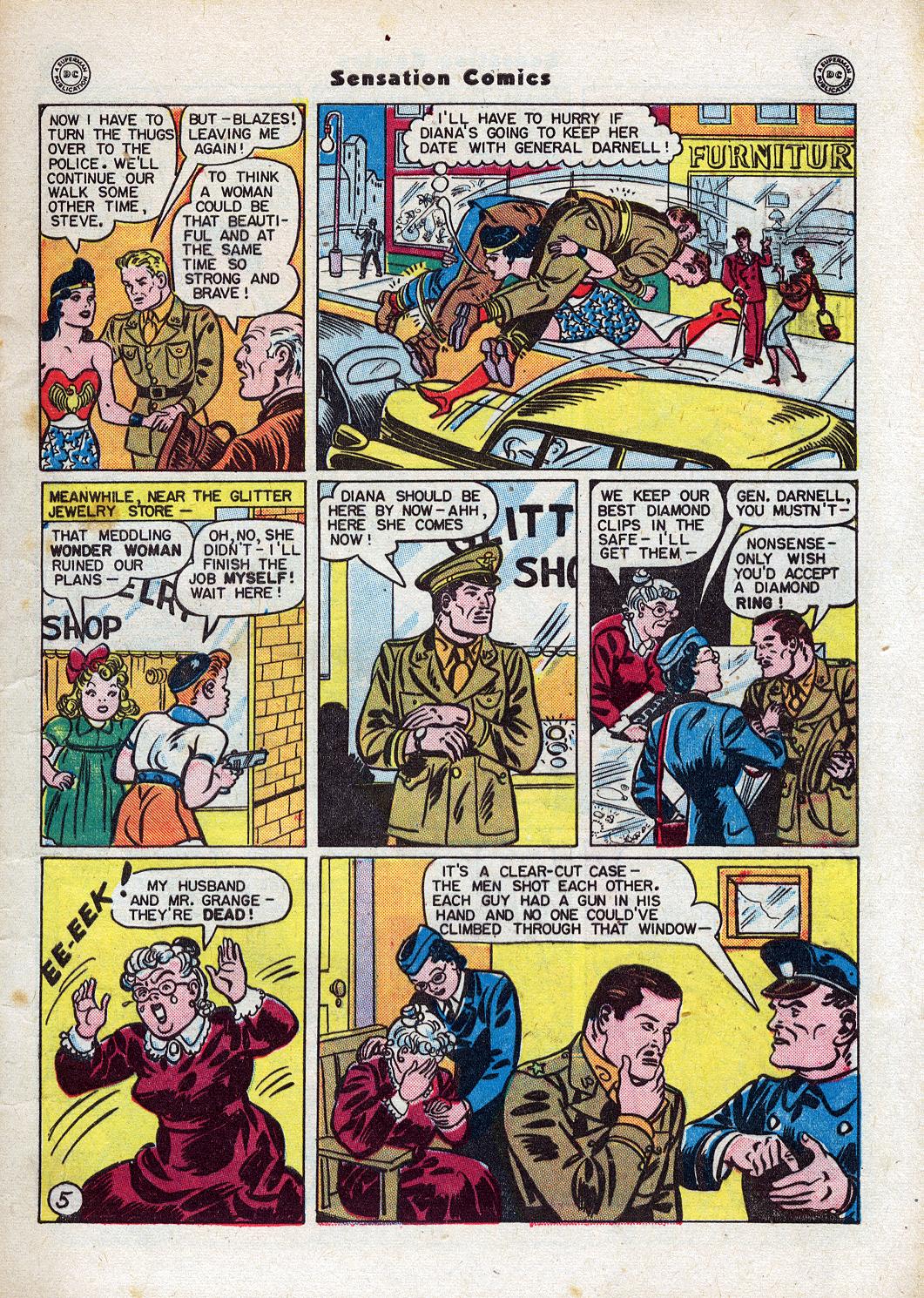 Read online Sensation (Mystery) Comics comic -  Issue #48 - 7