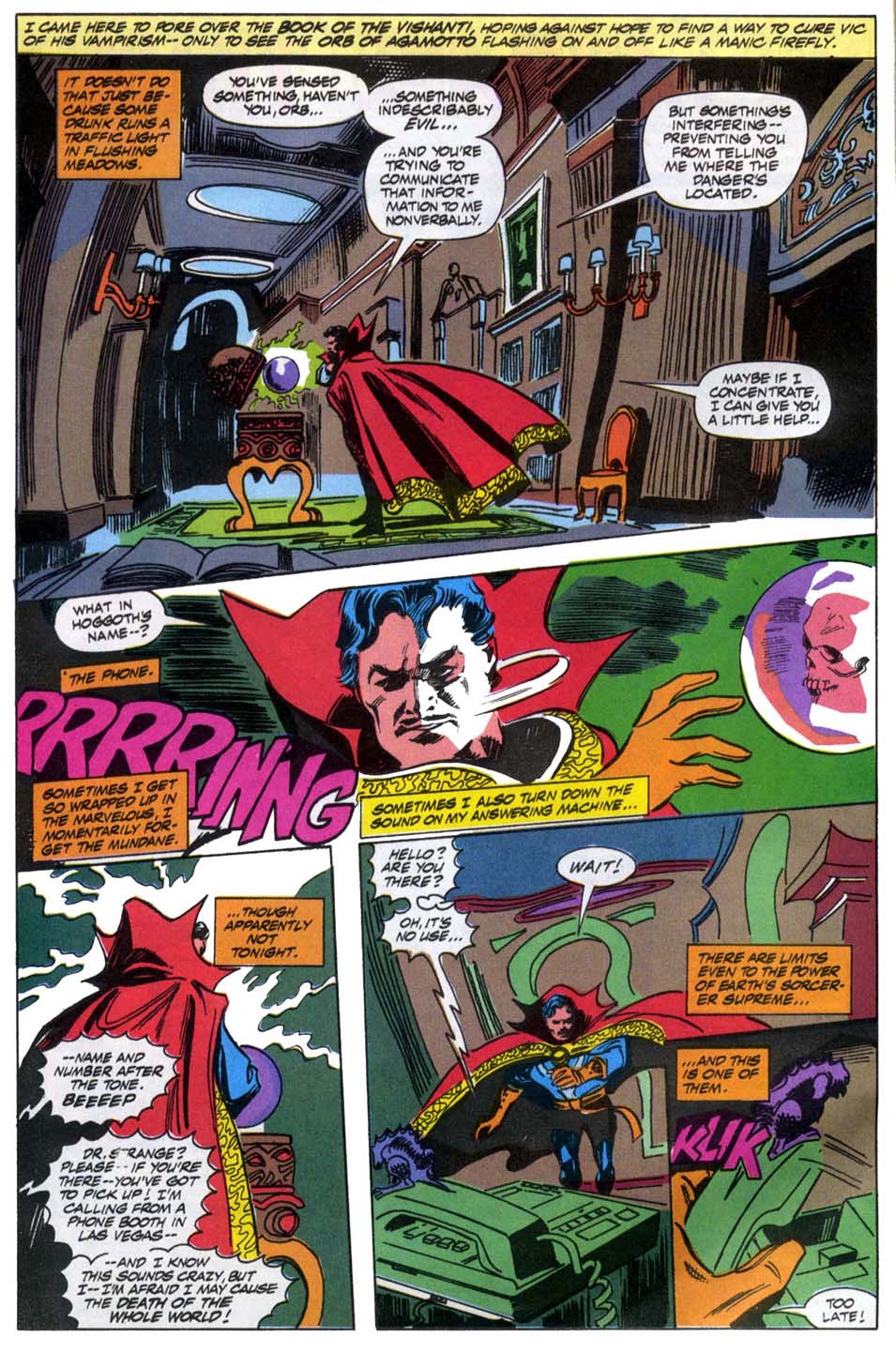 Read online Doctor Strange: Sorcerer Supreme comic -  Issue #19 - 3