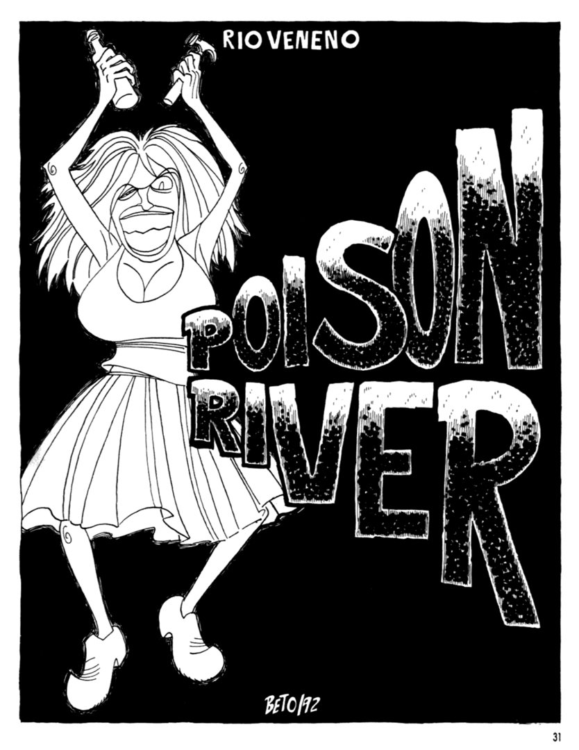 Read online Love and Rockets (1982) comic -  Issue #40 - 33