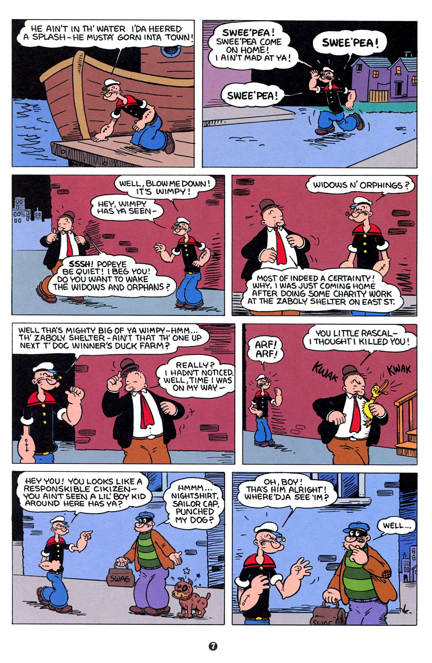 Read online Popeye (2012) comic -  Issue #5 - 9