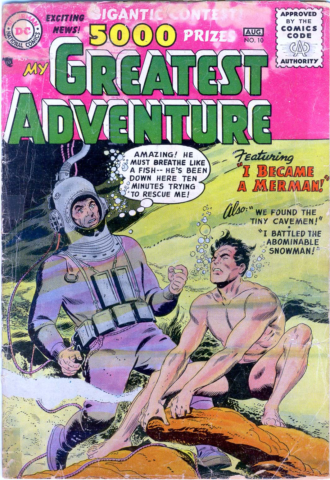 Read online My Greatest Adventure comic -  Issue #10 - 1