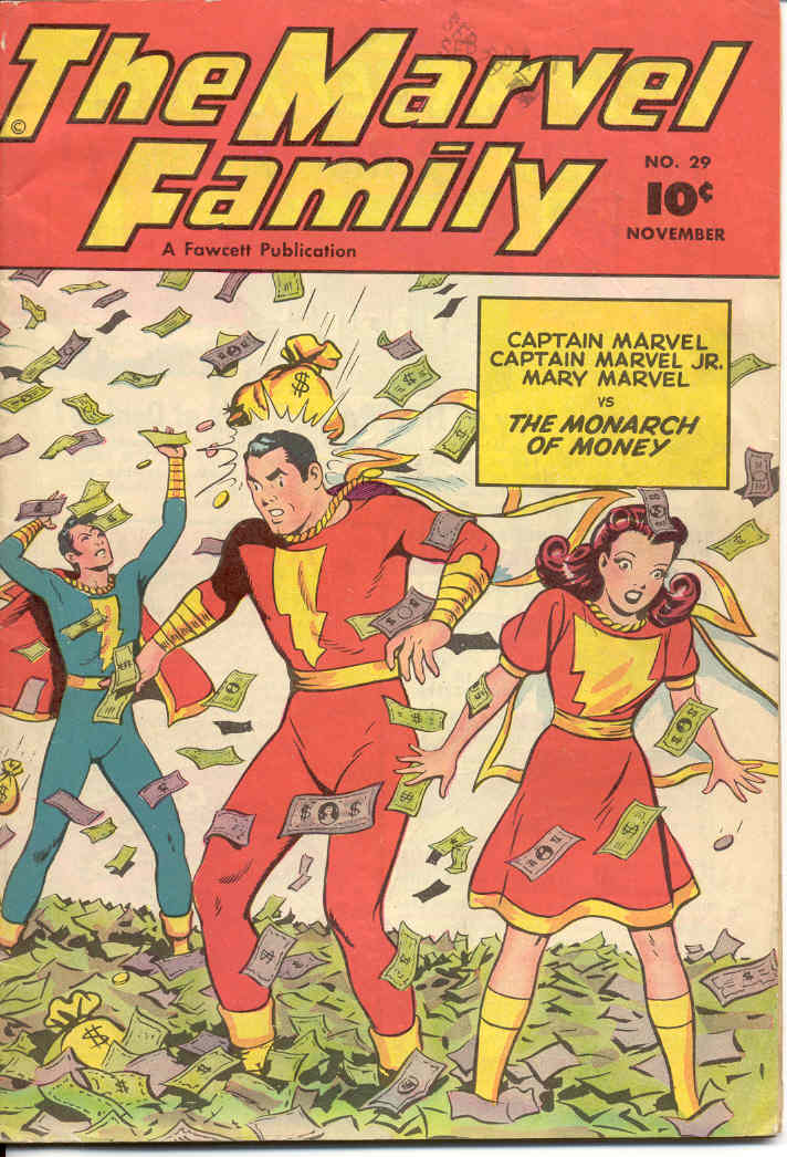Read online The Marvel Family comic -  Issue #29 - 1