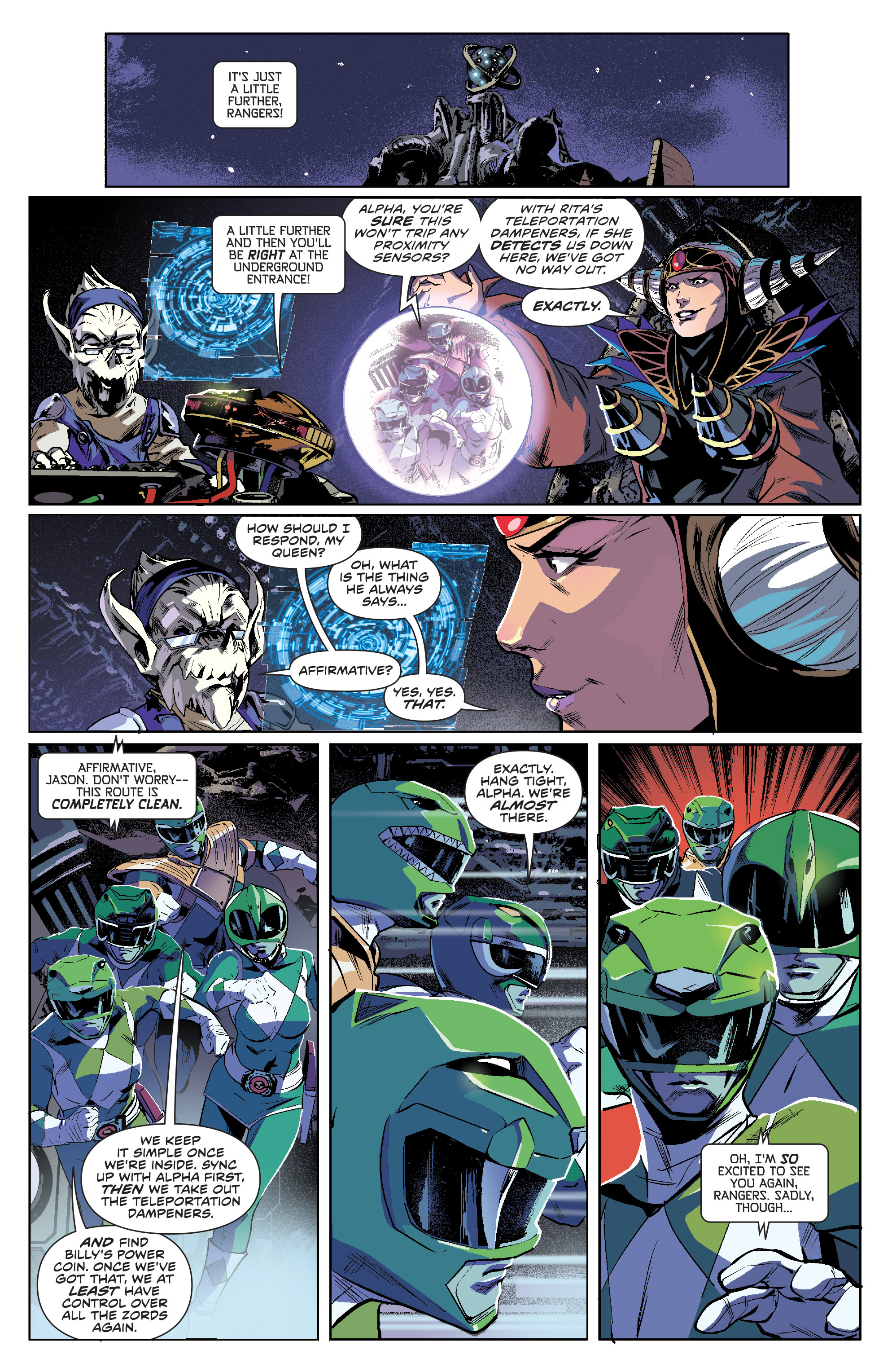 Read online Mighty Morphin Power Rangers comic -  Issue #14 - 3