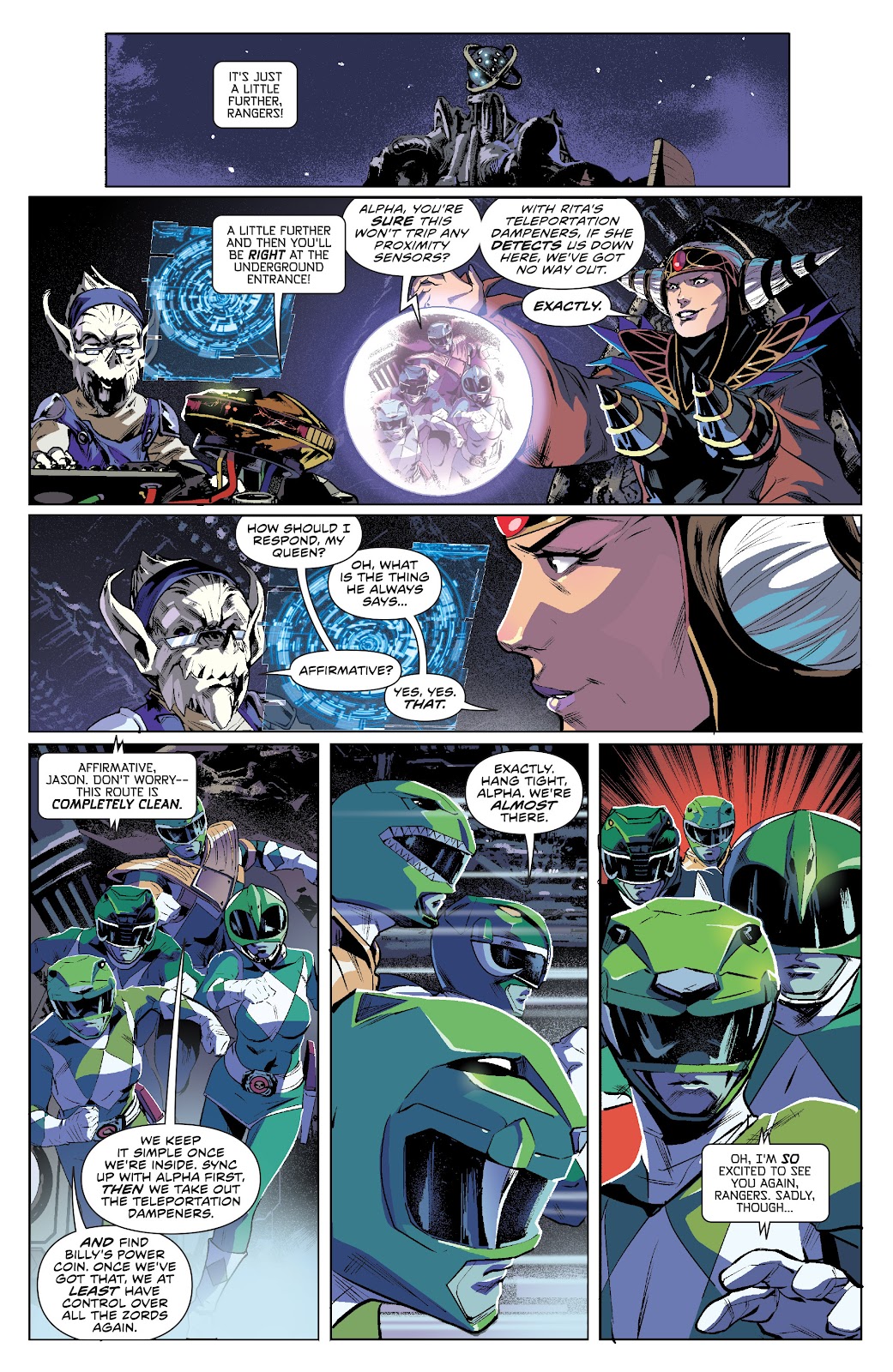 Mighty Morphin Power Rangers issue 14 - Page 3