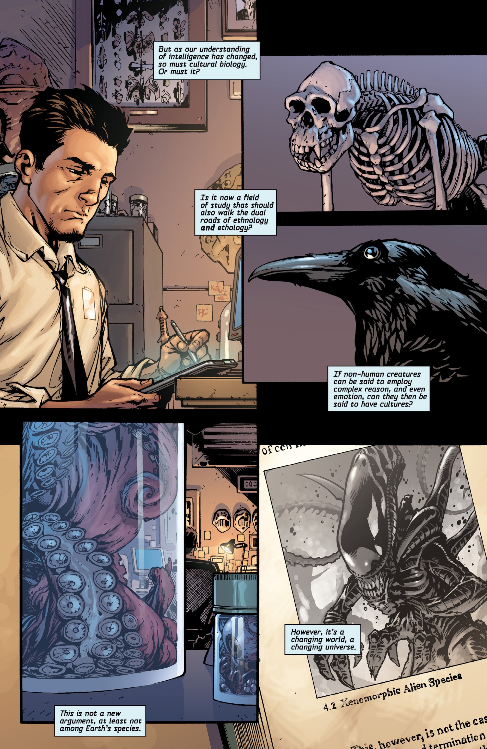 Read online Aliens: More Than Human comic -  Issue # TPB - 8