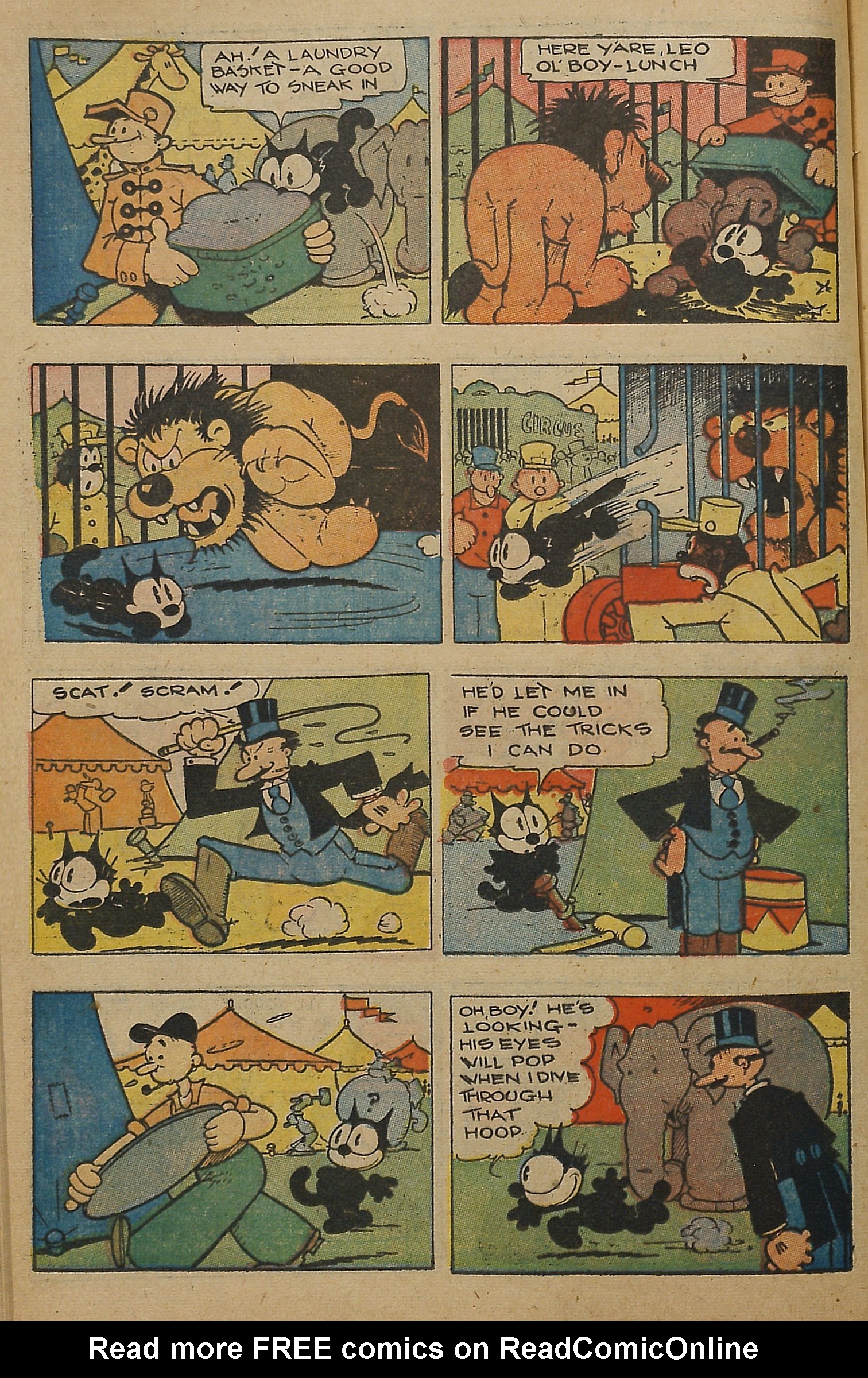 Read online Felix the Cat (1951) comic -  Issue #37 - 29