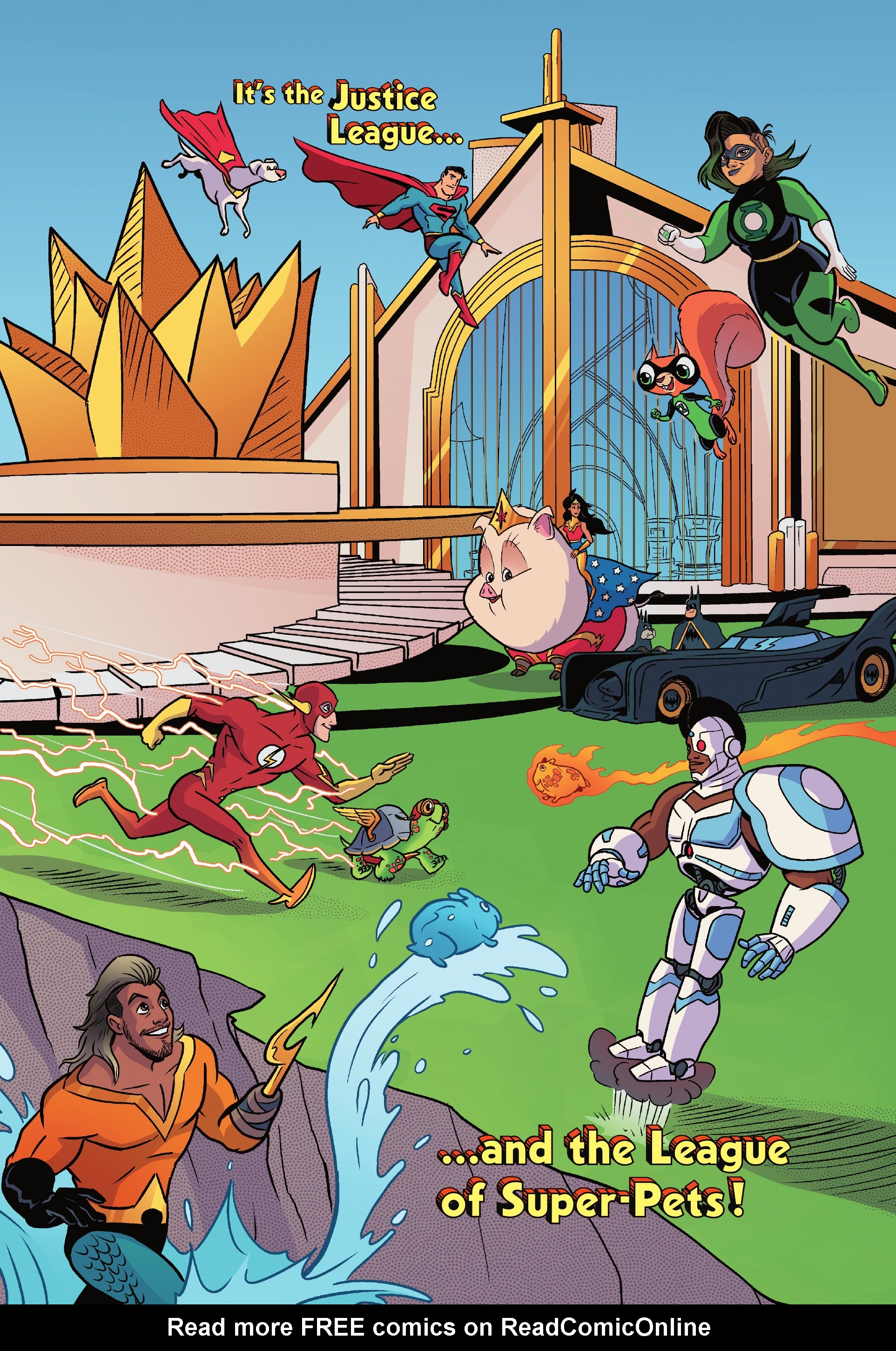Read online DC League of Super-Pets: The Great Mxy-Up comic -  Issue # TPB (Part 1) - 17