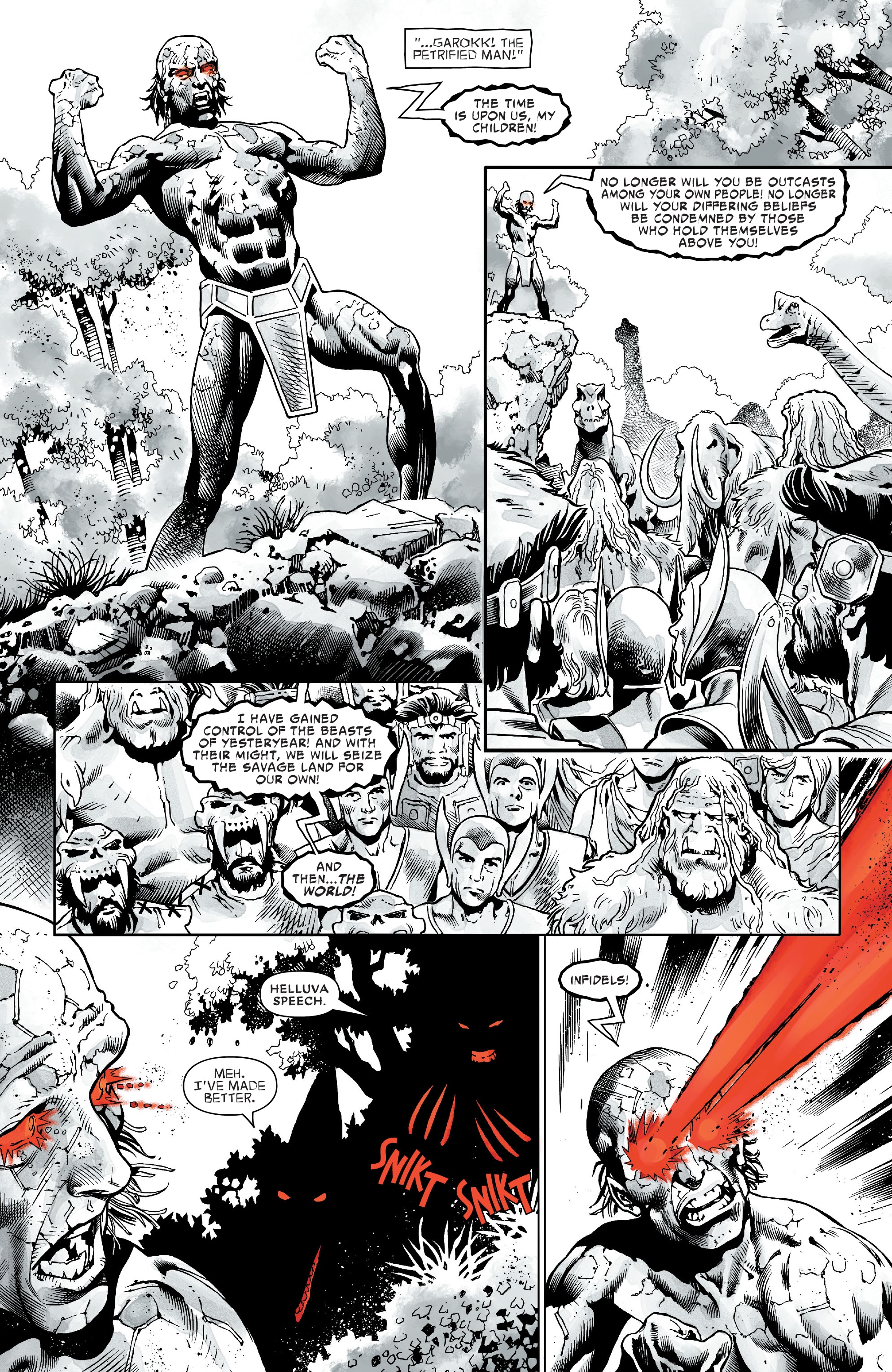 Read online Wolverine: Black, White & Blood comic -  Issue #4 - 30