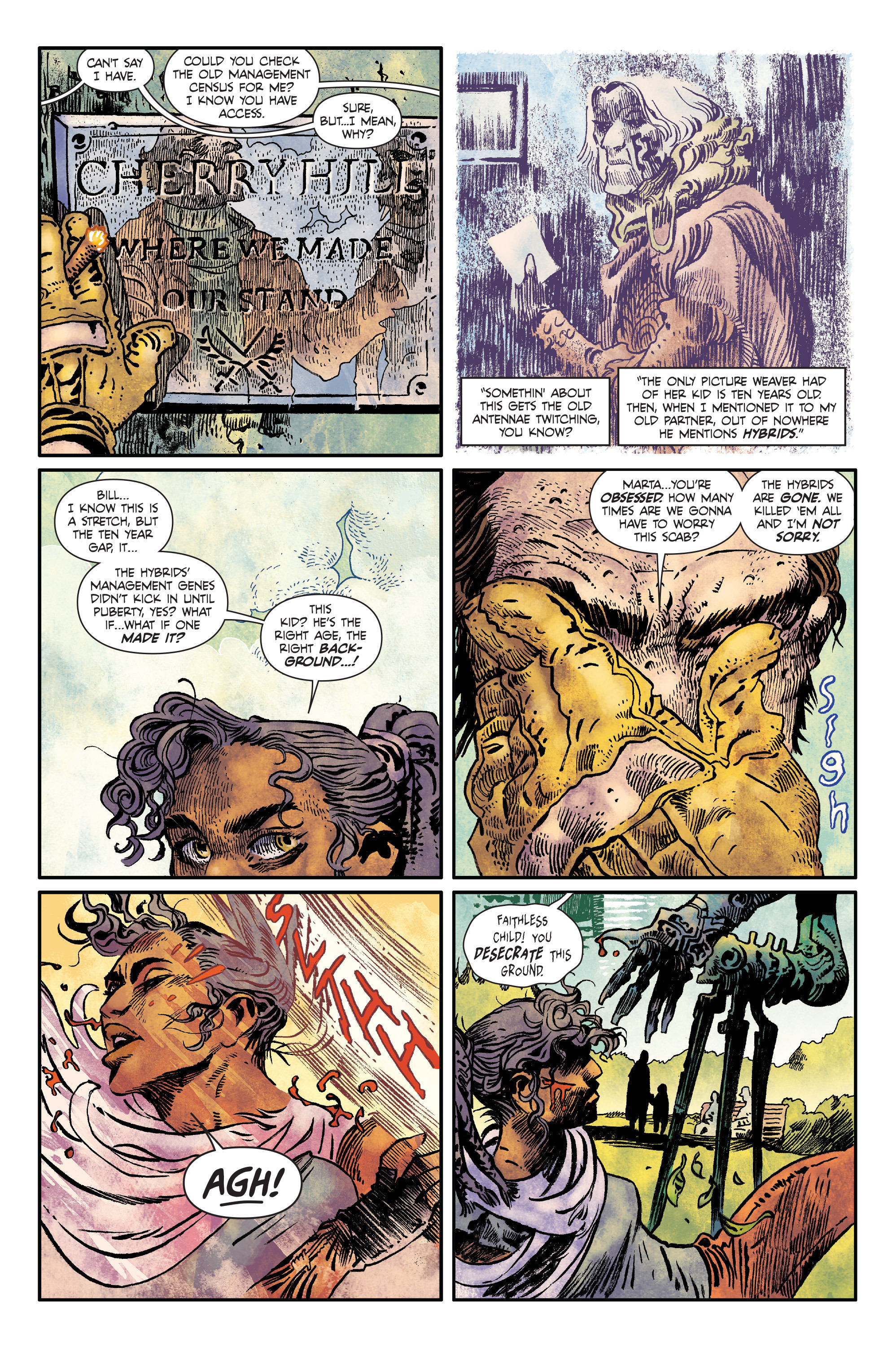 Read online Paknadel & Trakhanov's Turncoat comic -  Issue #1 - 19