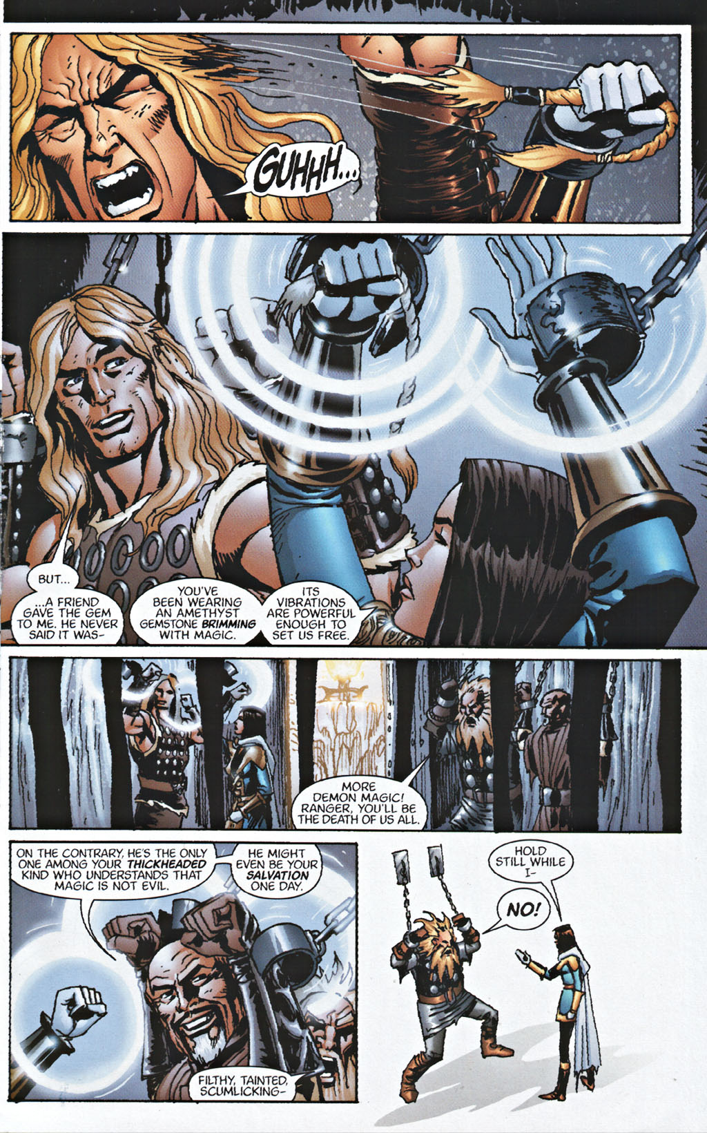 Read online R.A. Salvatore's DemonWars: Trial By Fire comic -  Issue #4 - 16