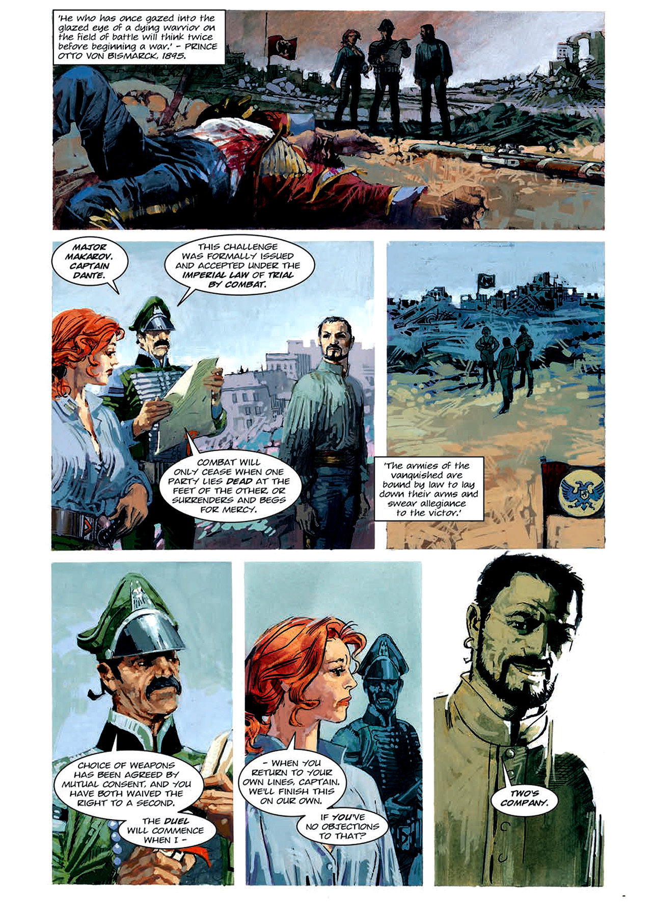Read online Nikolai Dante comic -  Issue # TPB 4 - 89