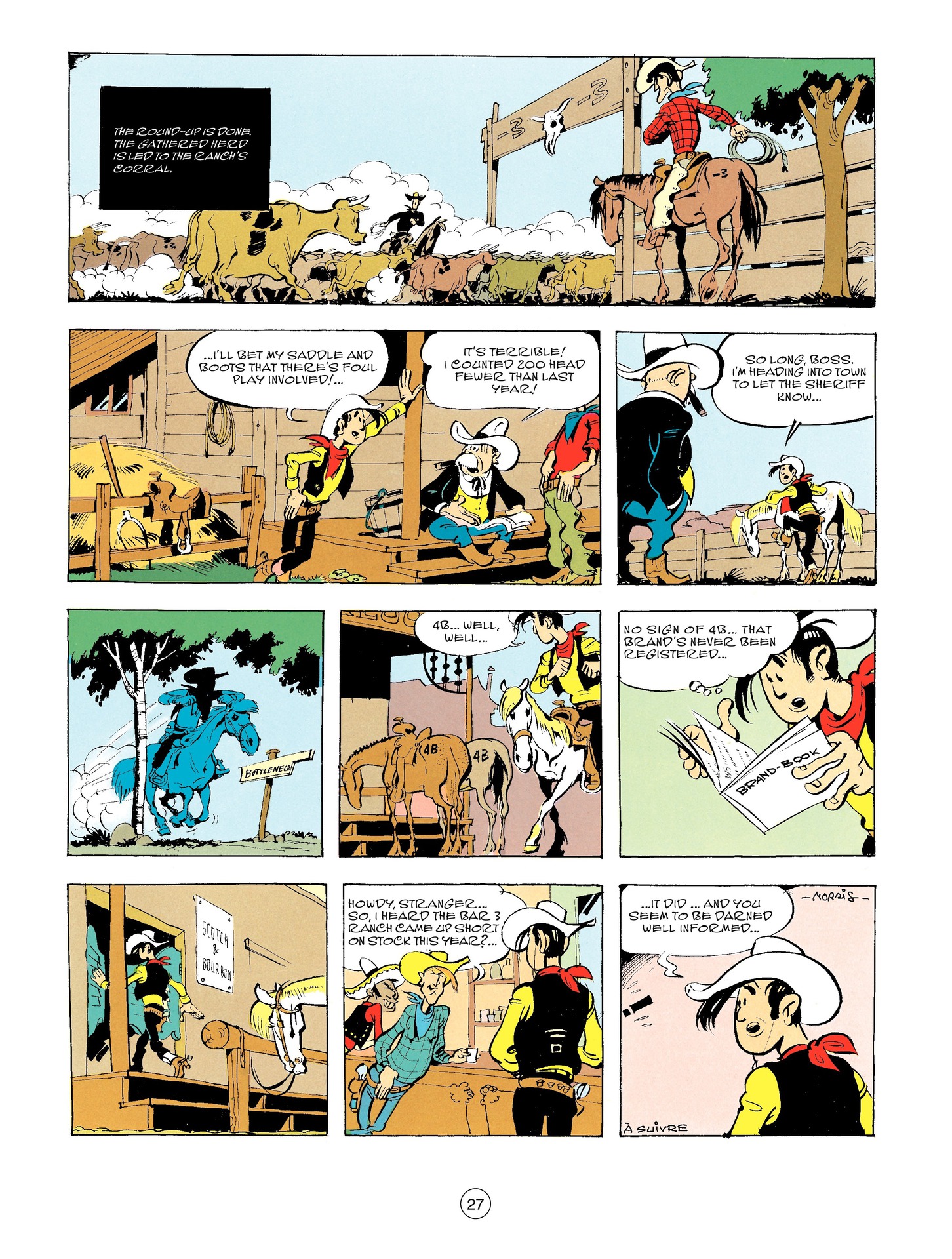 Read online A Lucky Luke Adventure comic -  Issue #56 - 27