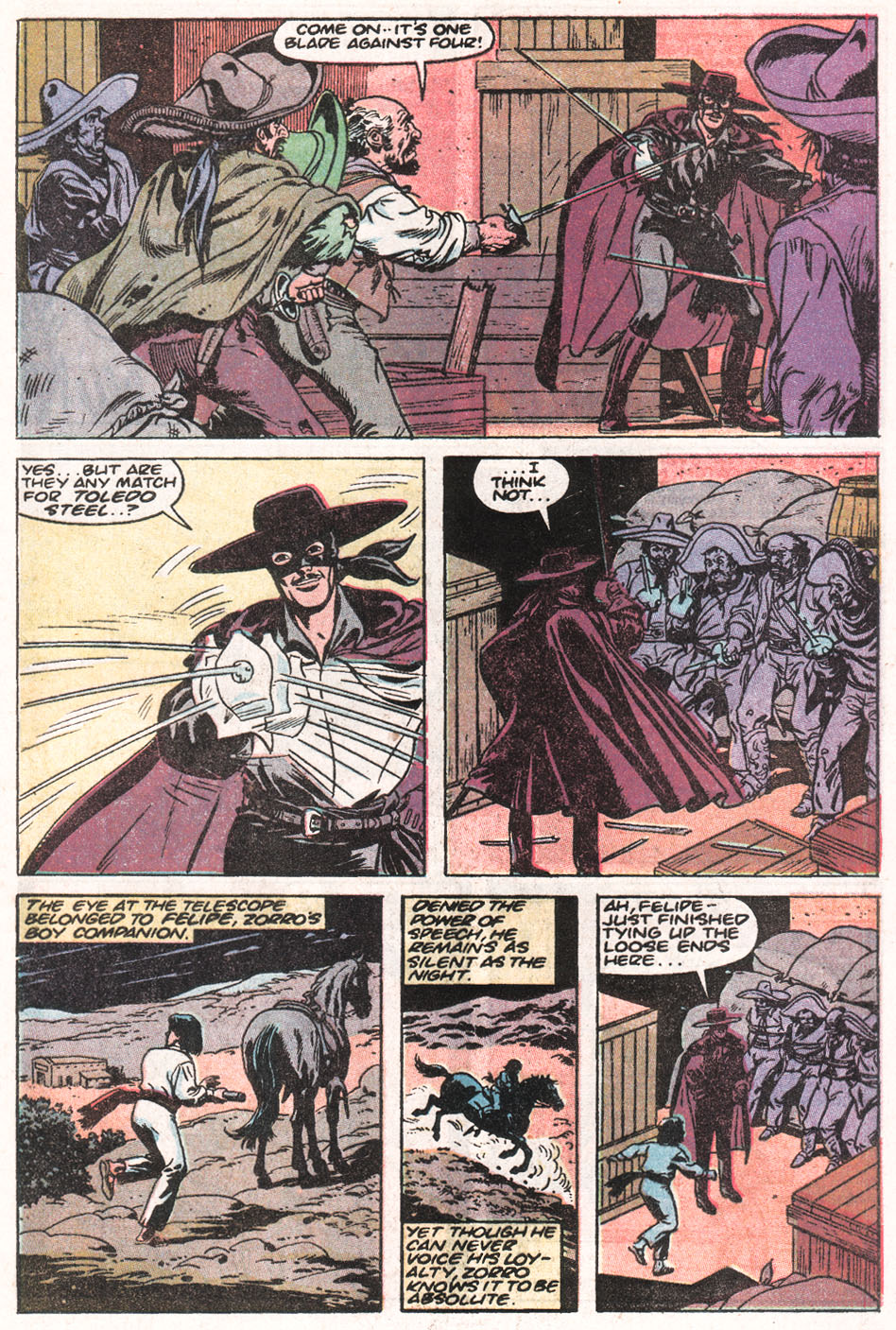 Read online Zorro (1990) comic -  Issue #3 - 5