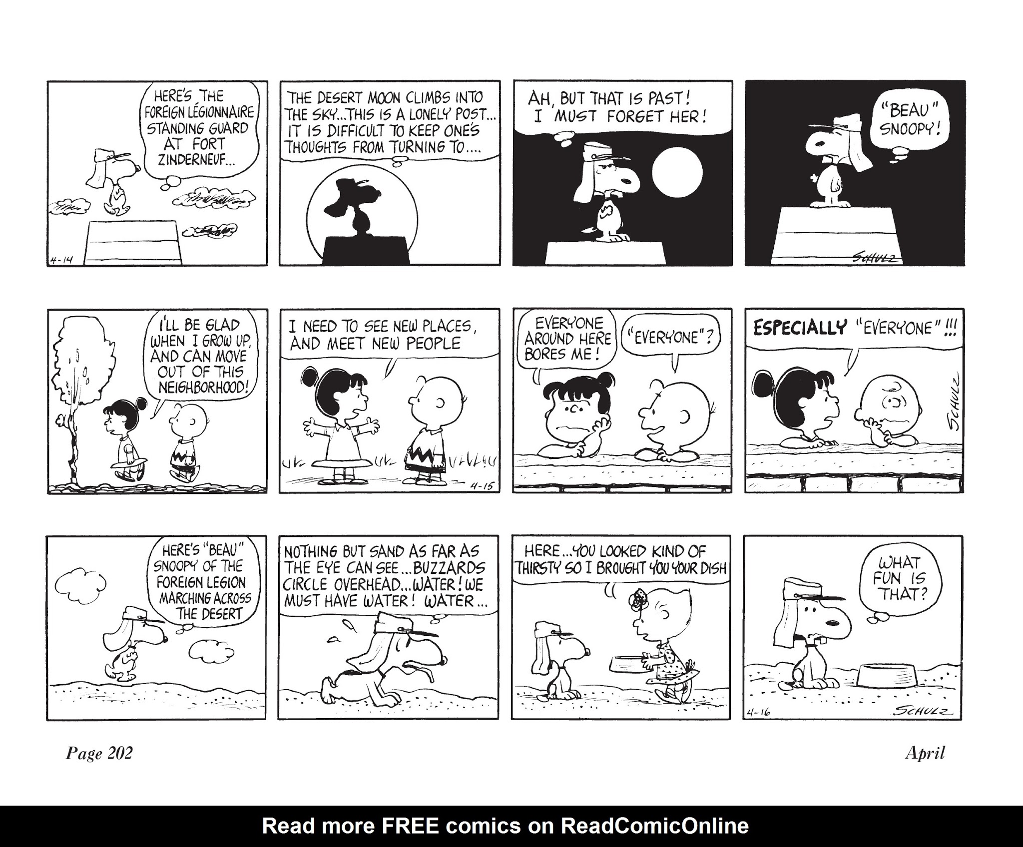 Read online The Complete Peanuts comic -  Issue # TPB 8 - 214