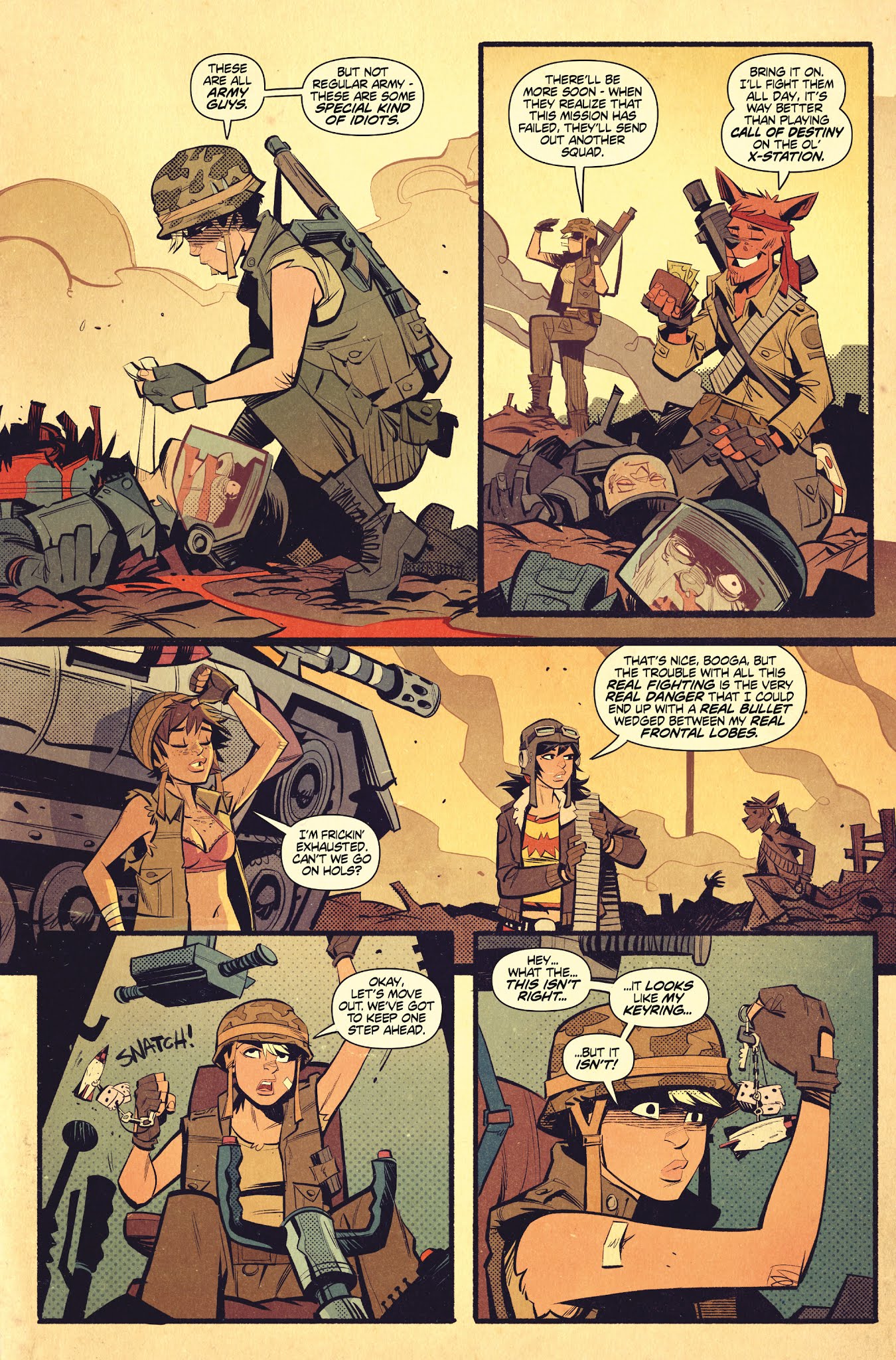 Read online Tank Girl: All Stars comic -  Issue #1 - 13