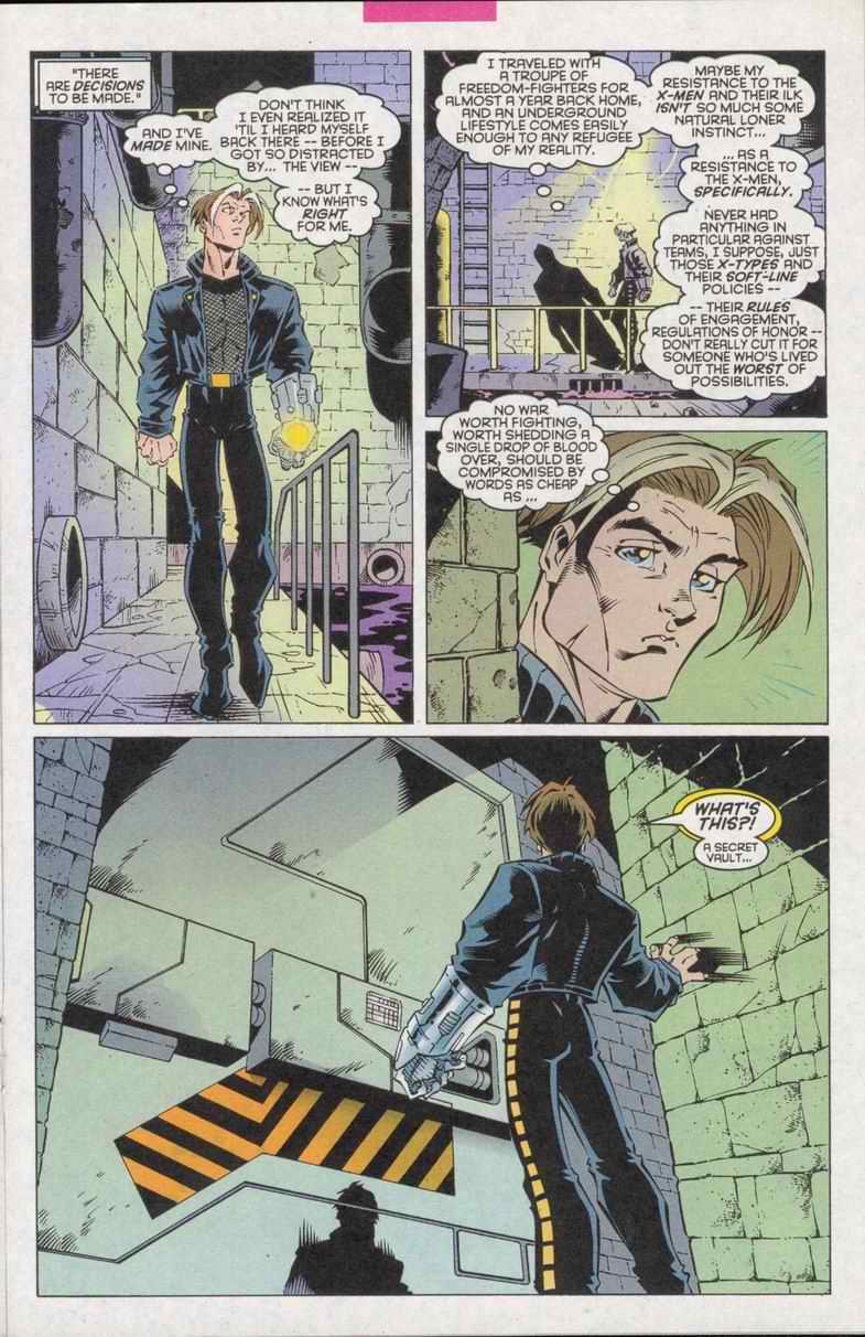 Read online X-Man comic -  Issue #27 - 19