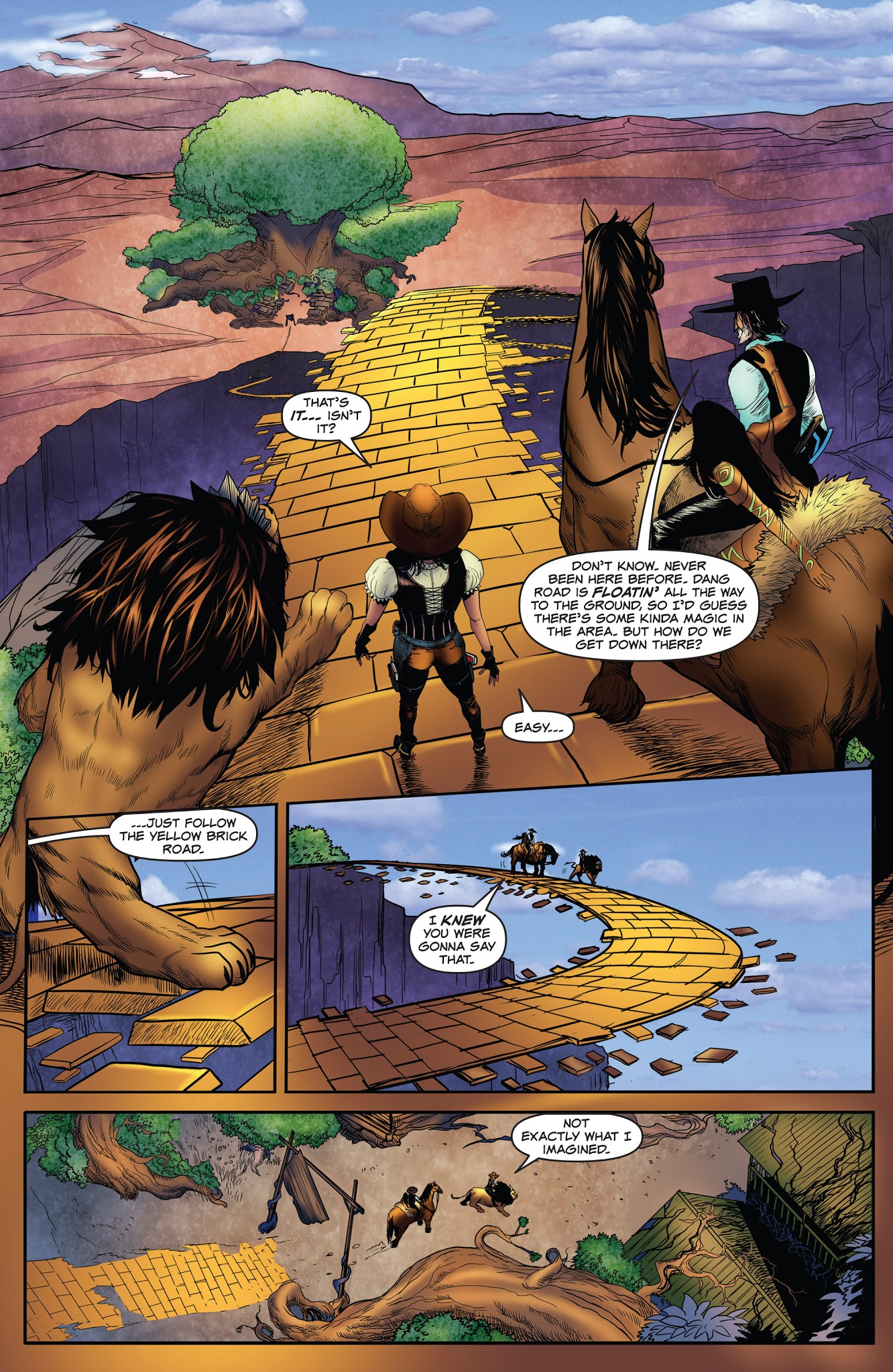 Read online Legend of Oz: The Wicked West (2015) comic -  Issue #4 - 22