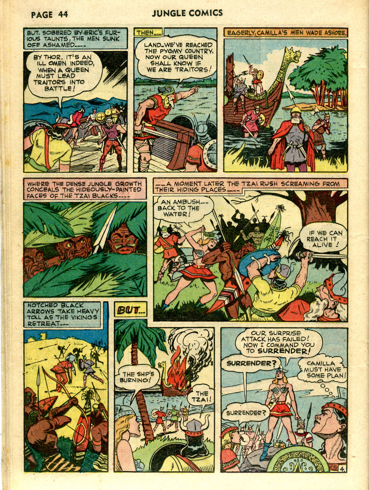Read online Jungle Comics comic -  Issue #26 - 46