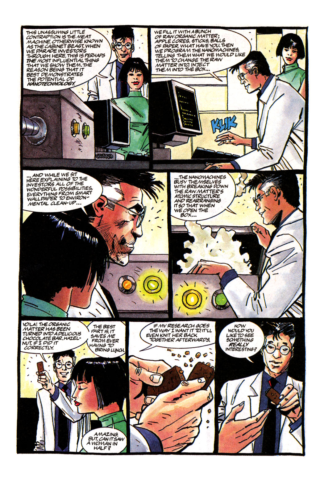 Read online Xombi (1994) comic -  Issue #1 - 5