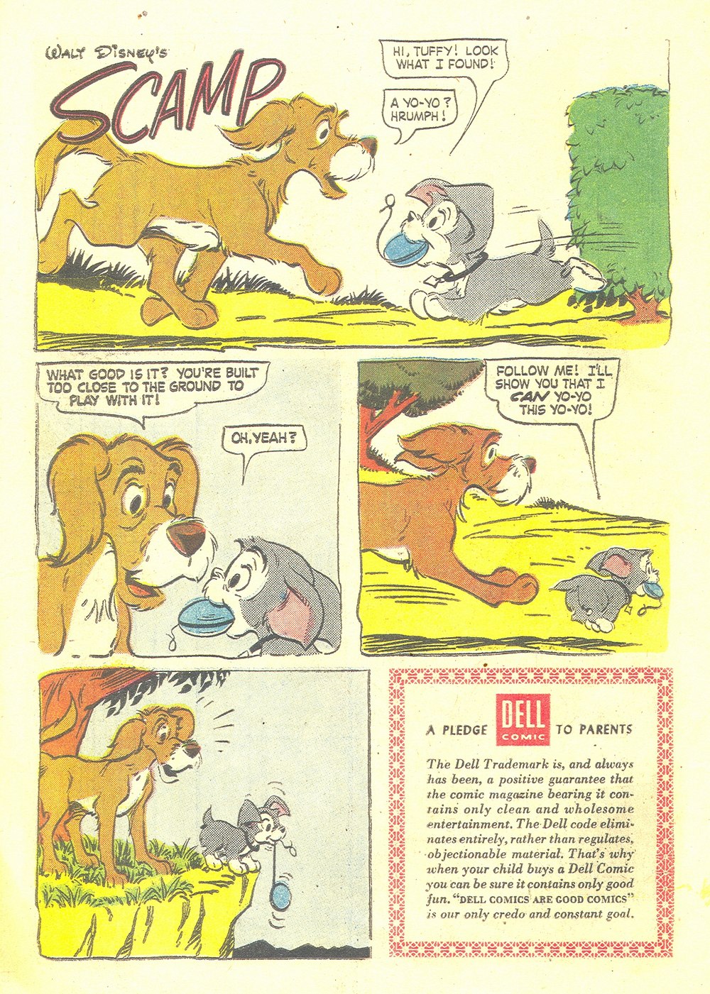 Read online Scamp (1958) comic -  Issue #10 - 34