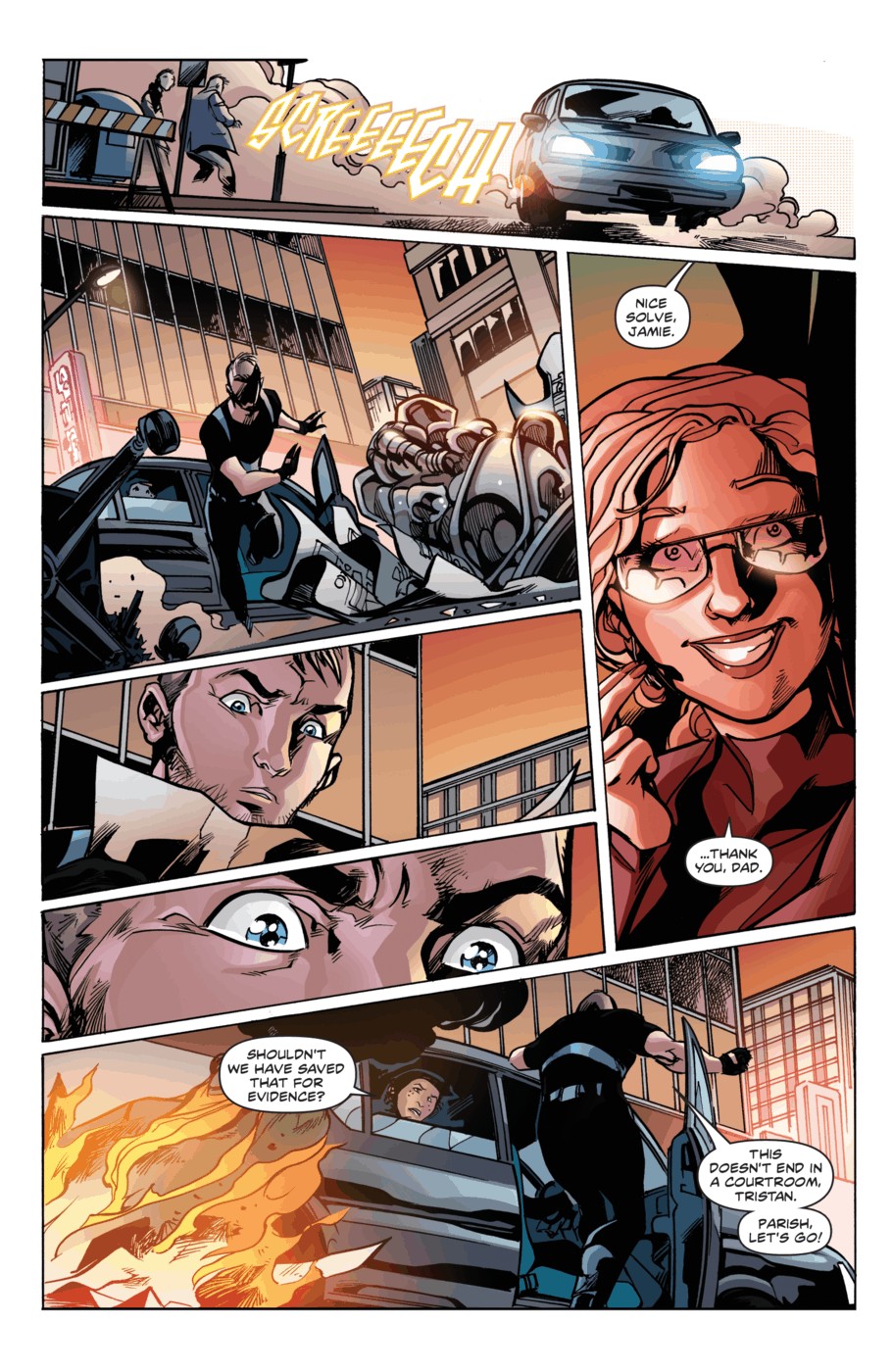 Read online Protocol: Orphans comic -  Issue #1 - 16