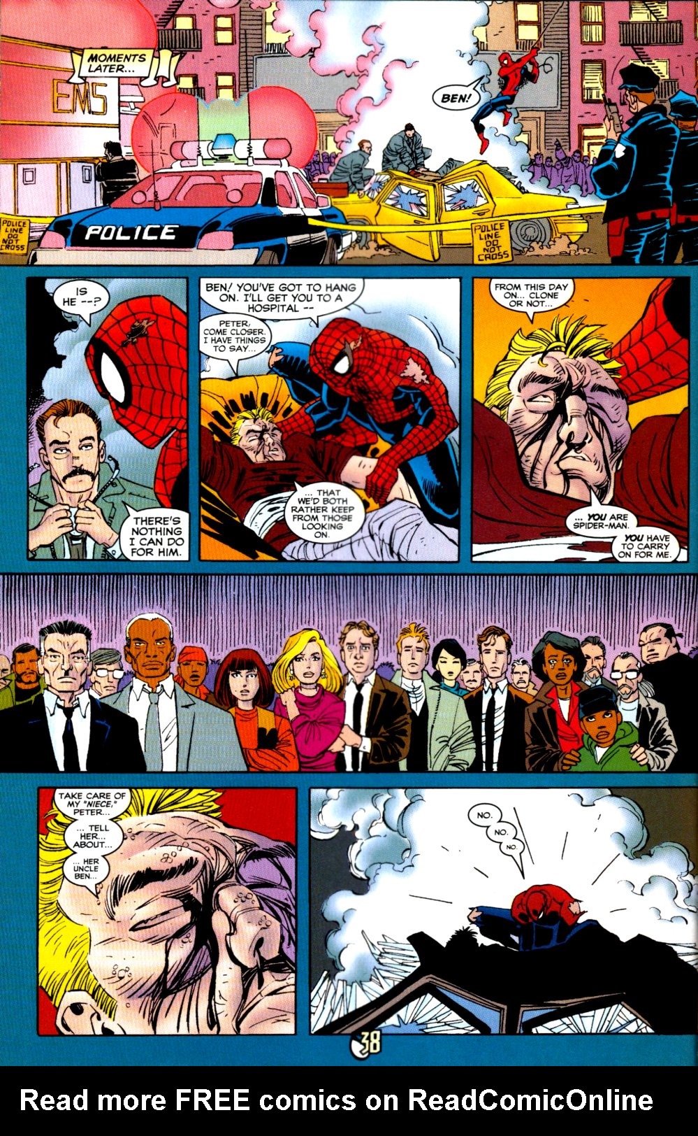 Read online Spider-Man (1990) comic -  Issue #75 - The Night Of The Goblin - 34