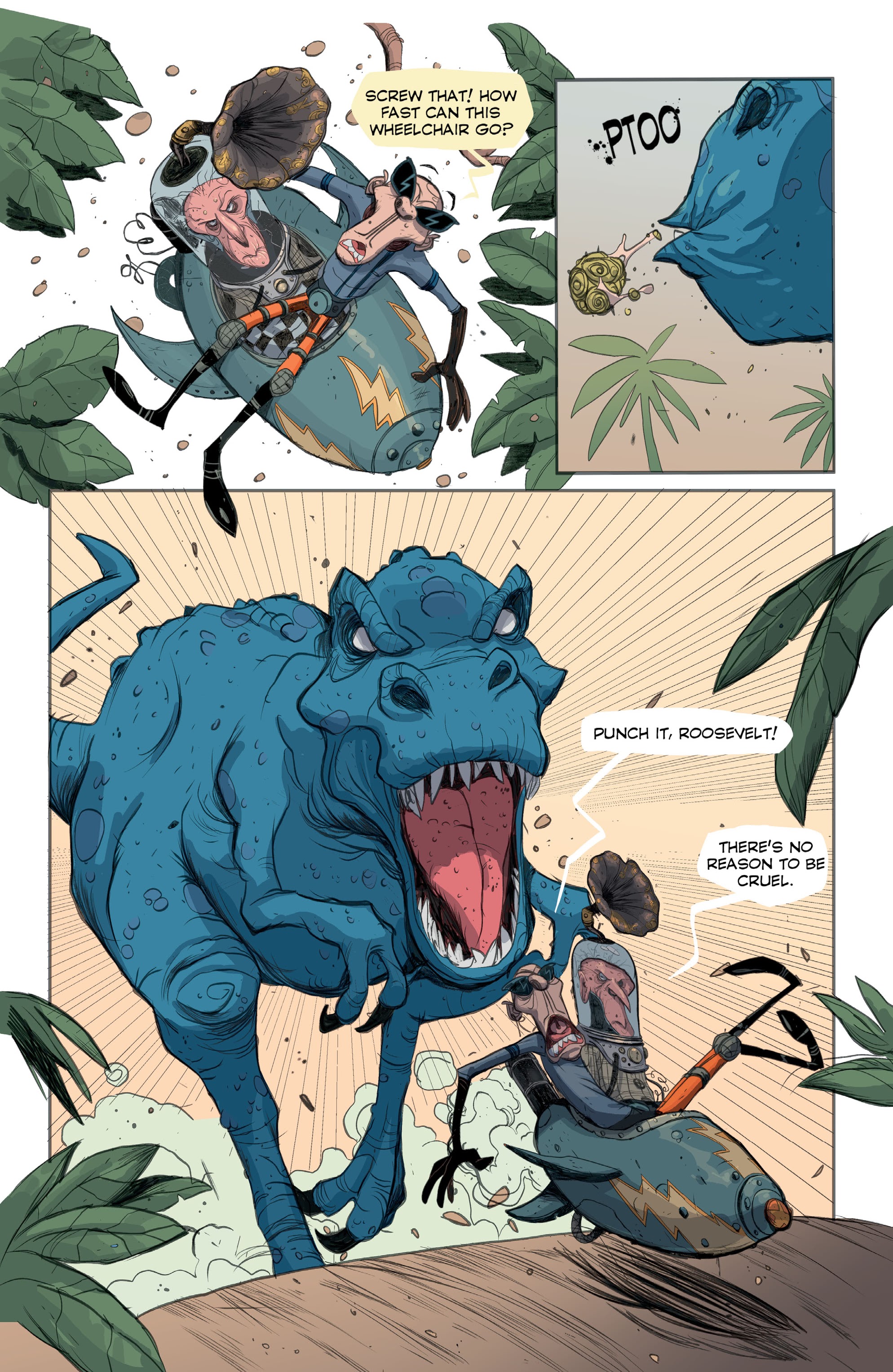 Read online The Unholy Bastards vs. the Future! comic -  Issue # Full - 25