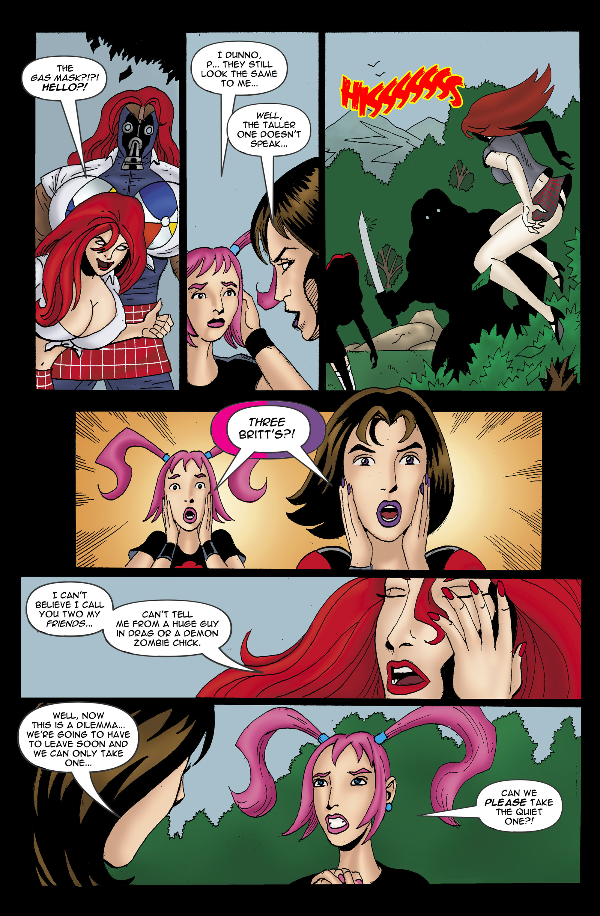 Read online Chaos Campus: Sorority Girls Vs. Zombies comic -  Issue #10 - 13