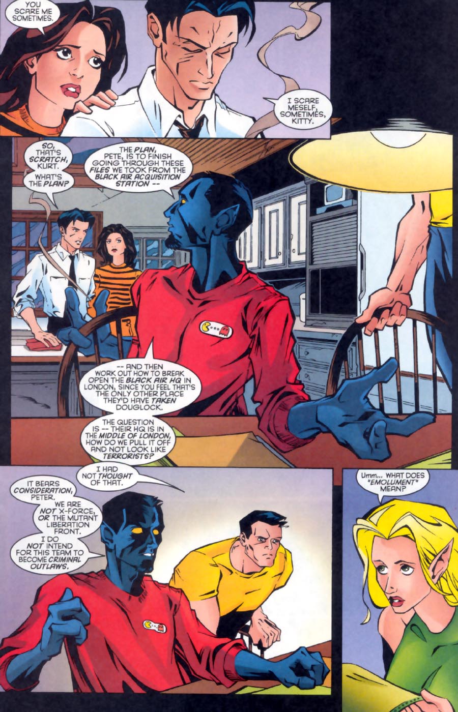 Read online Excalibur (1988) comic -  Issue #99 - 4