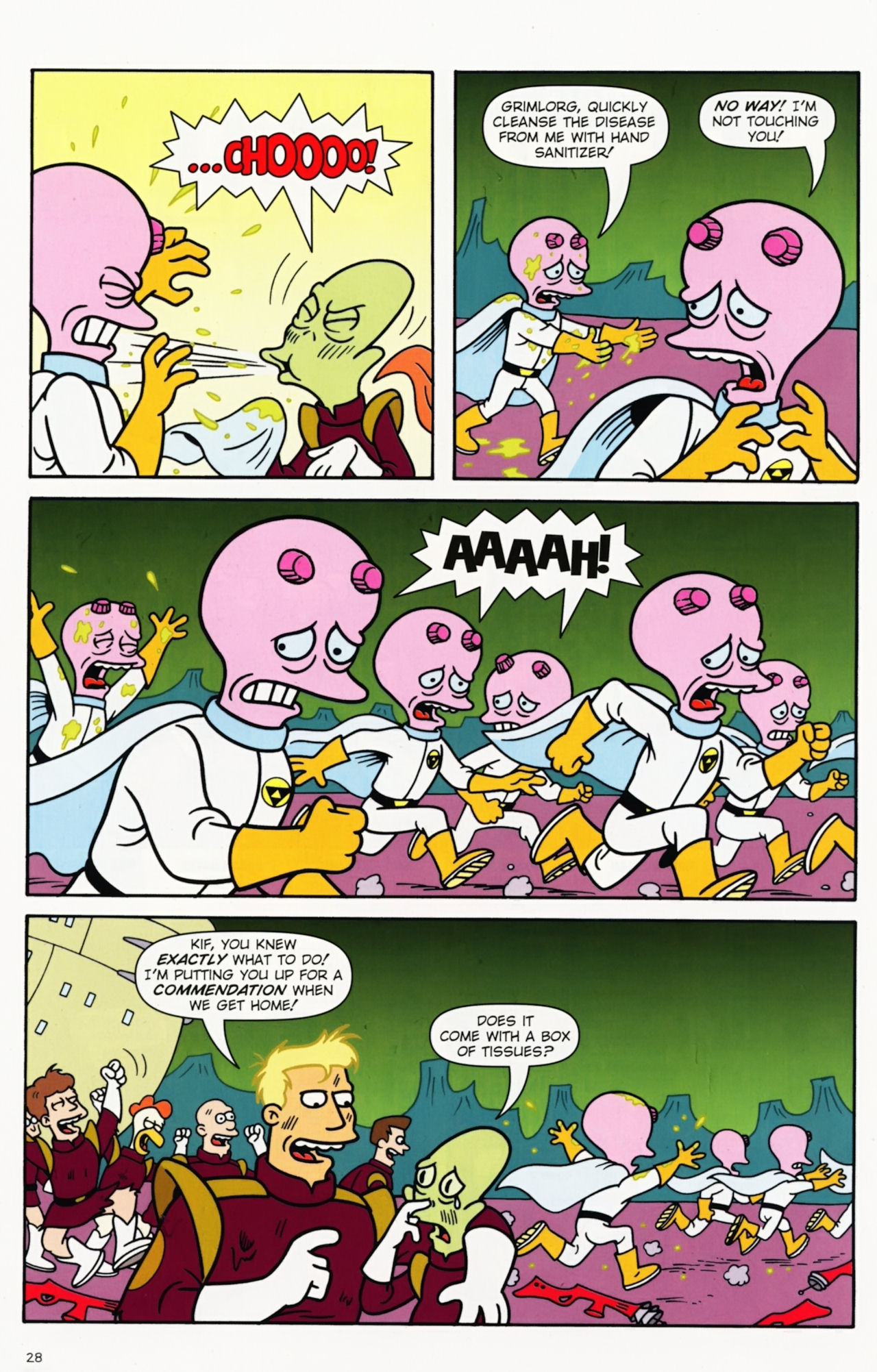 Read online Futurama Comics comic -  Issue #54 - 23