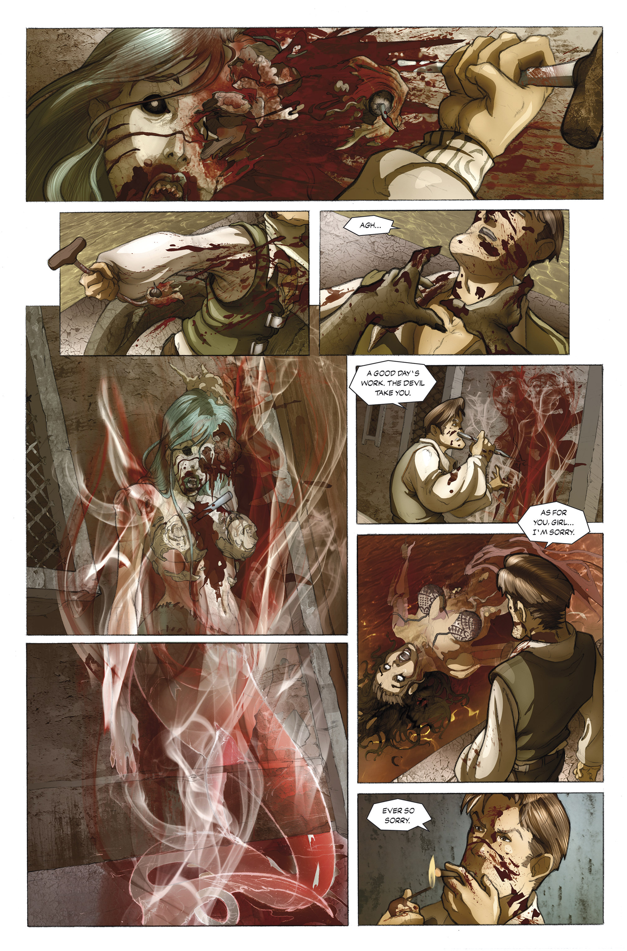 Read online Gore comic -  Issue #1 - 9