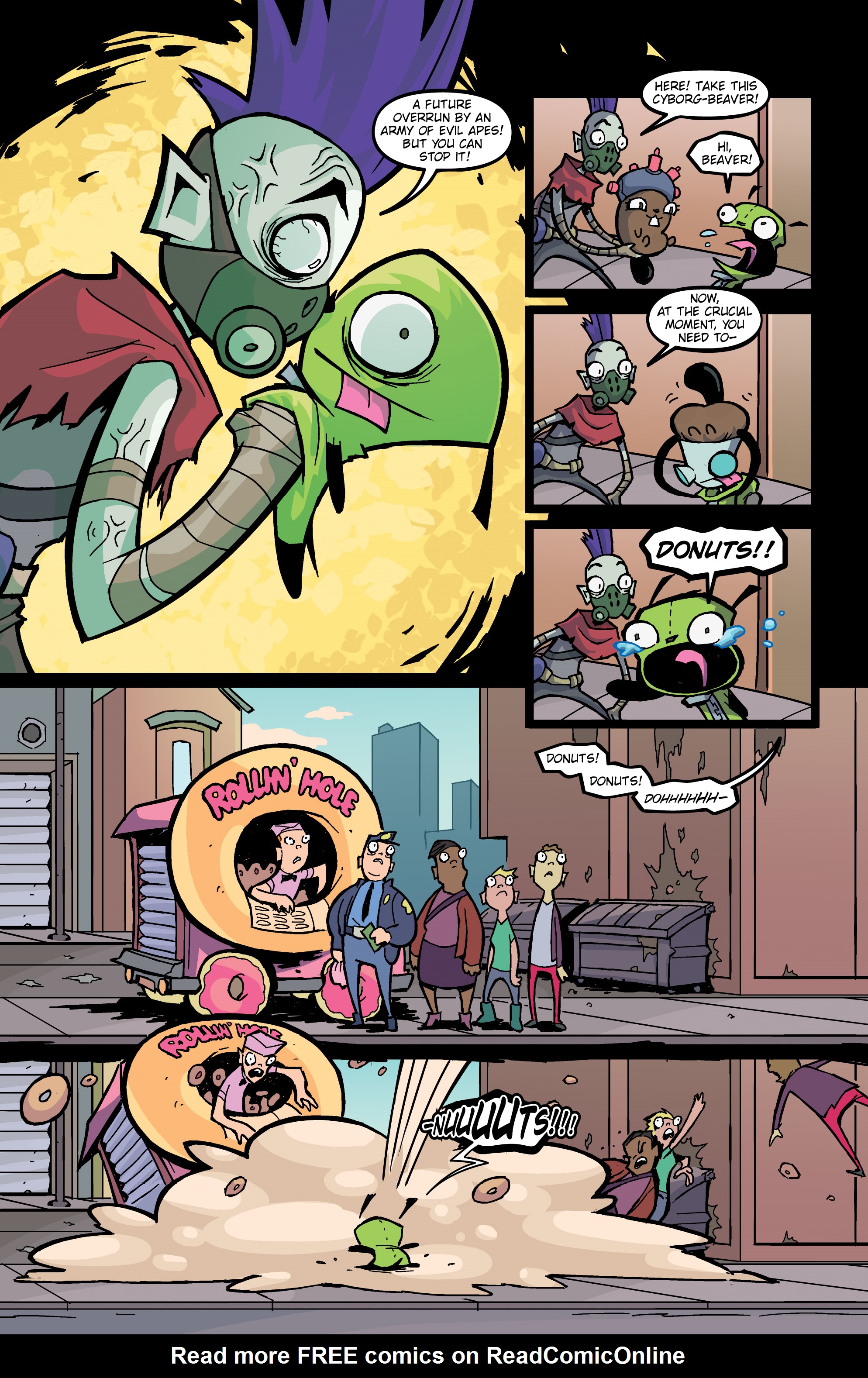 Read online Invader Zim Quarterly comic -  Issue #1 - 6