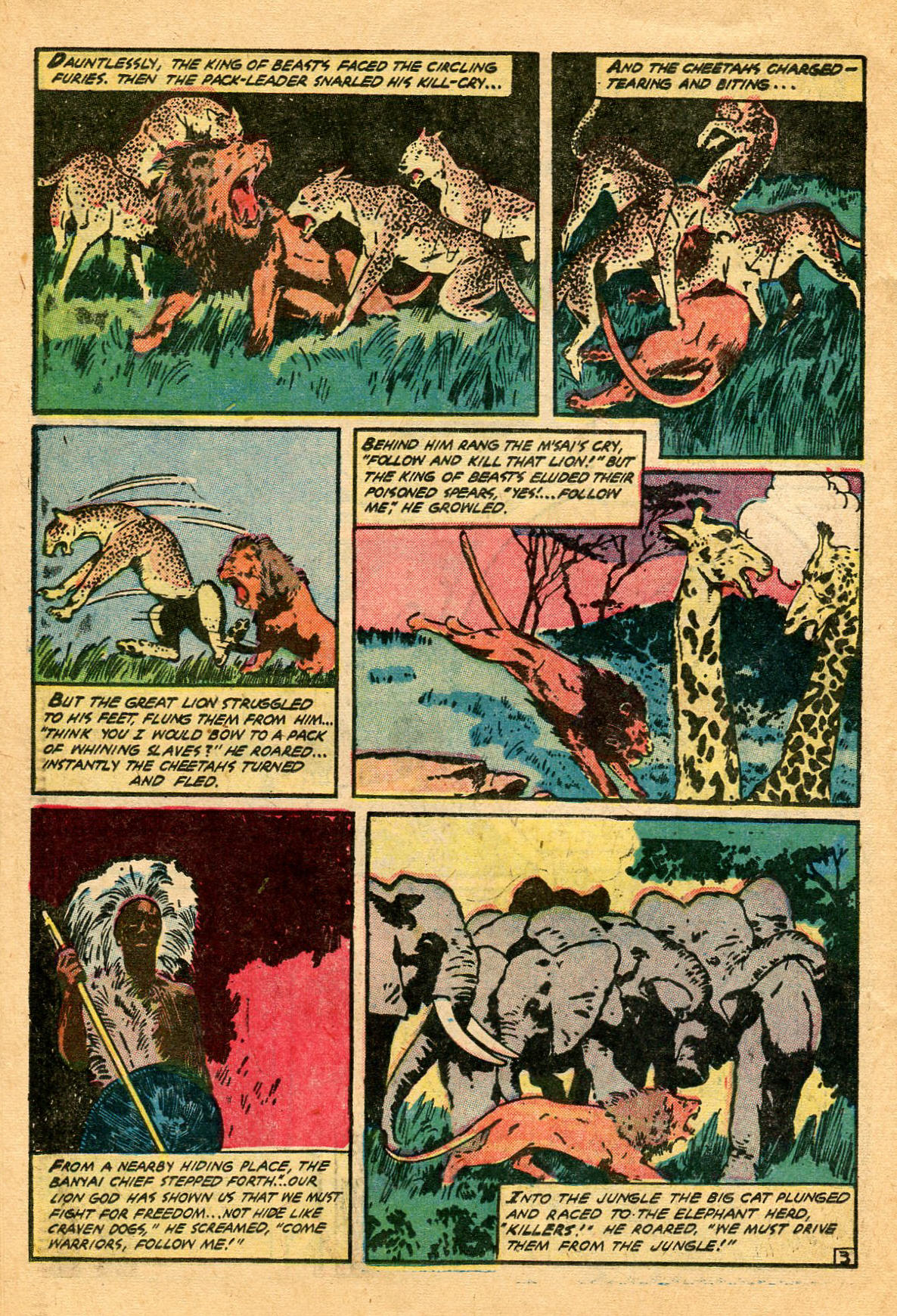 Read online Wambi Jungle Boy comic -  Issue #13 - 22