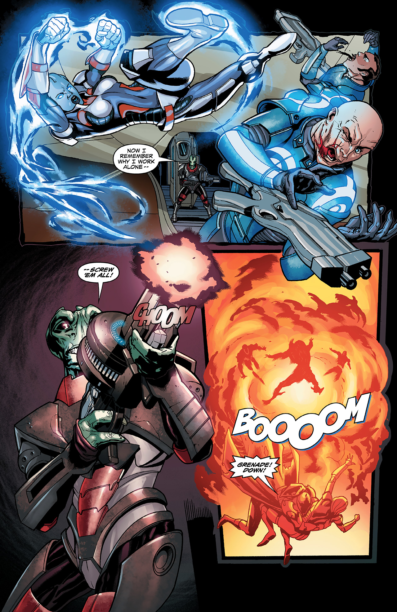 Read online Mass Effect: Redemption comic -  Issue #2 - 23