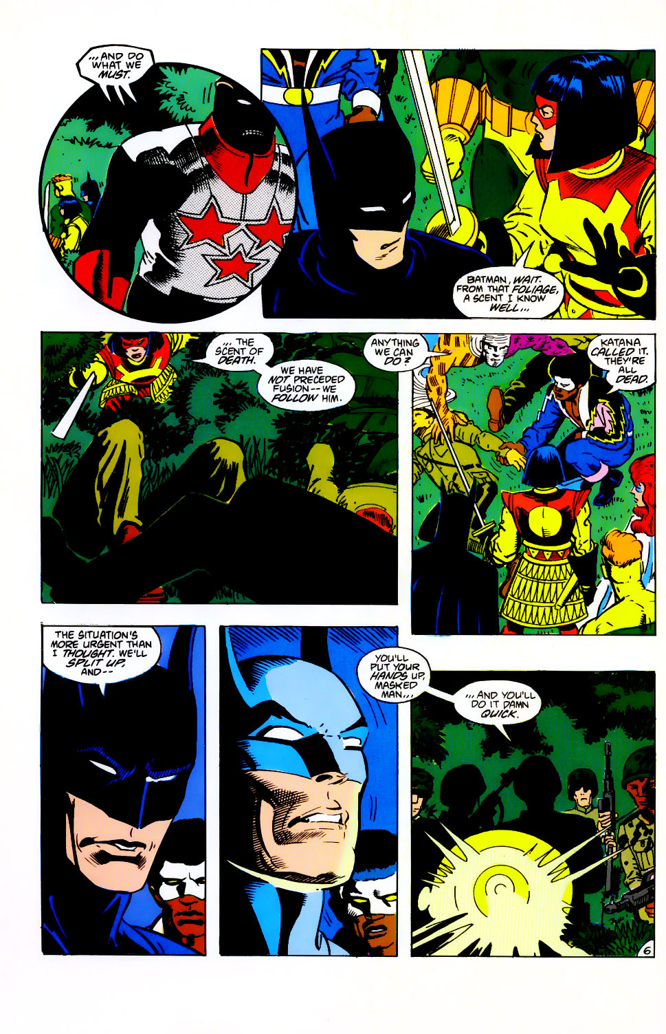 Read online The Outsiders (1985) comic -  Issue #24 - 7