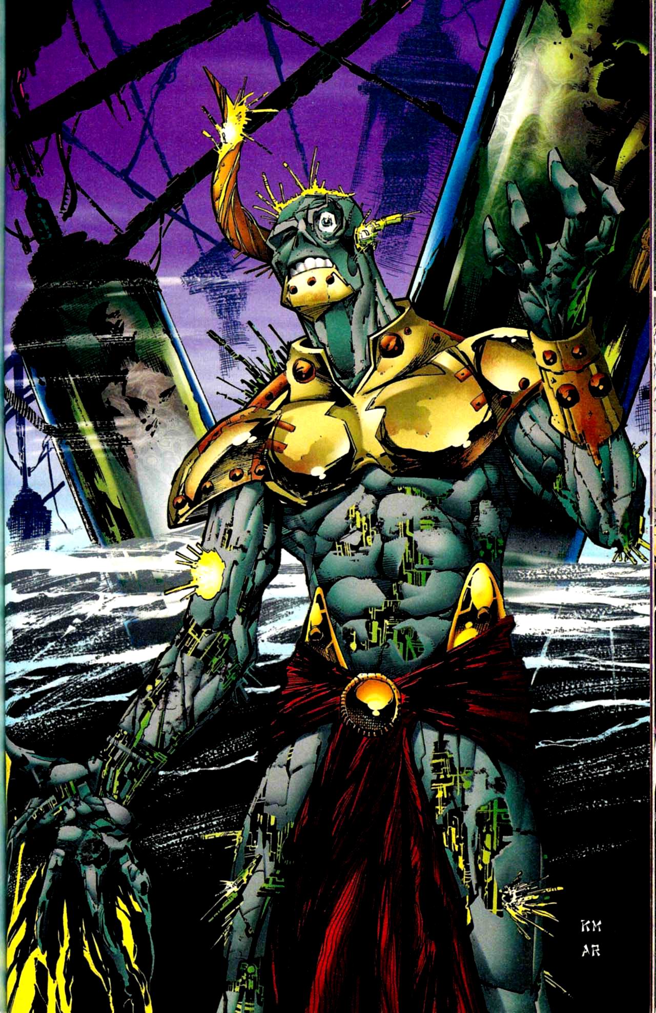 Read online Urza-Mishra War on the World of Magic: The Gathering comic -  Issue #1 - 52