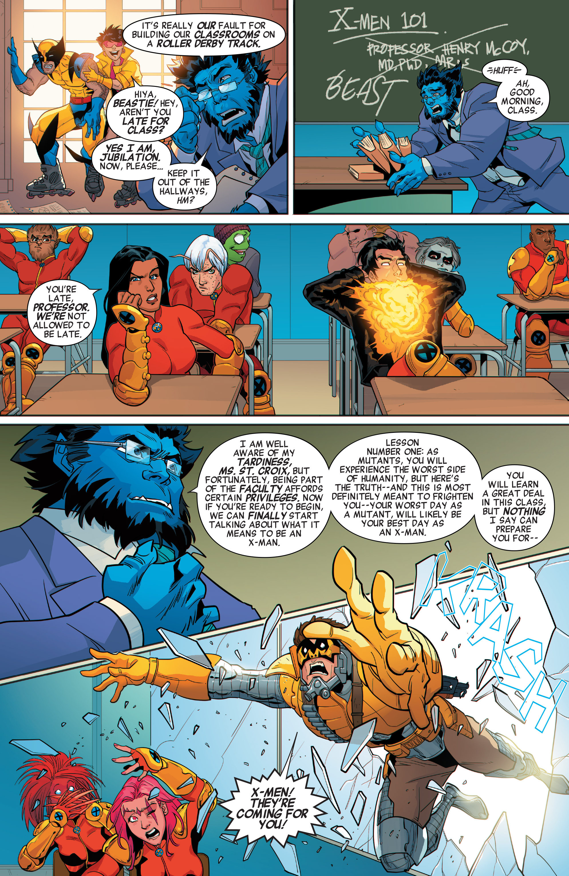 Read online X-Men '92 (2016) comic -  Issue #1 - 5