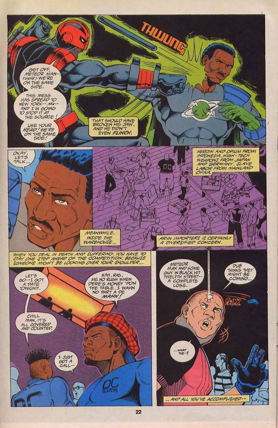 Read online Meteor Man comic -  Issue #4 - 17