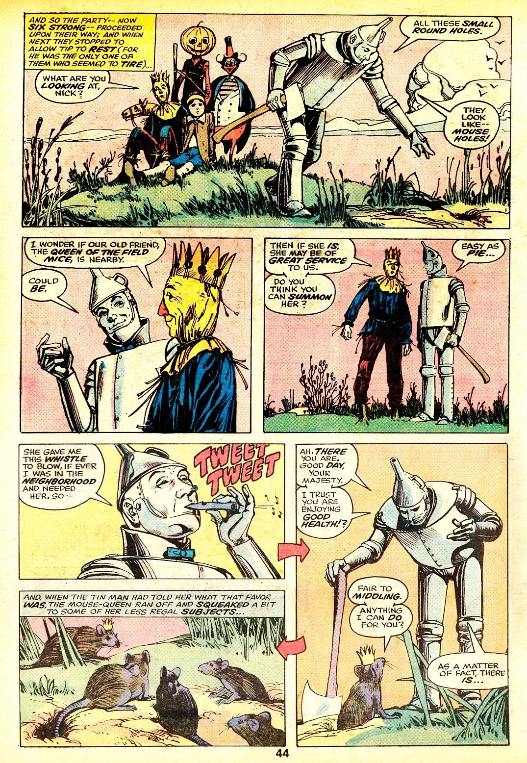 Read online Marvel Treasury of Oz featuring the Marvelous Land of Oz comic -  Issue # Full - 43