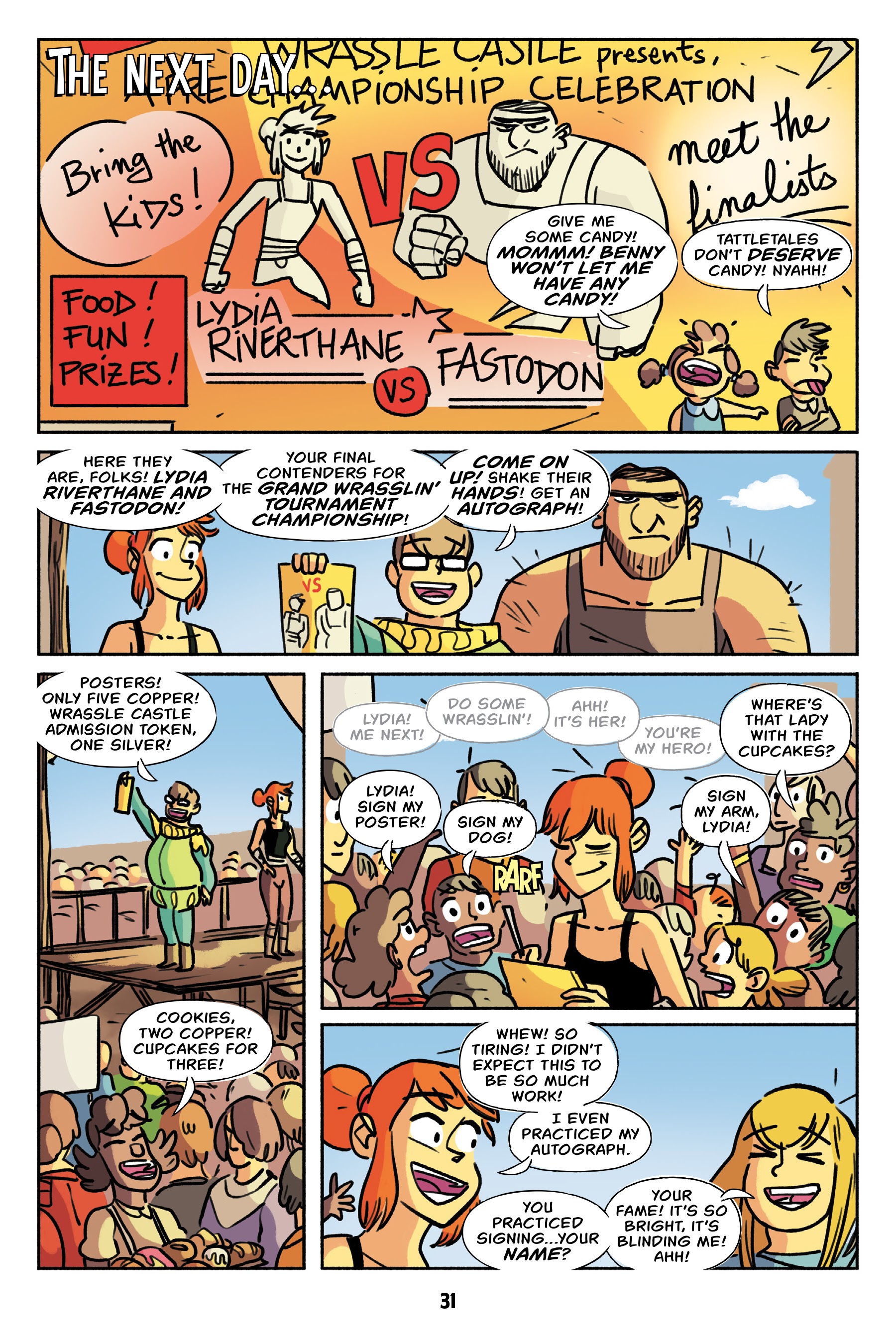 Read online Wrassle Castle comic -  Issue #3 - 32