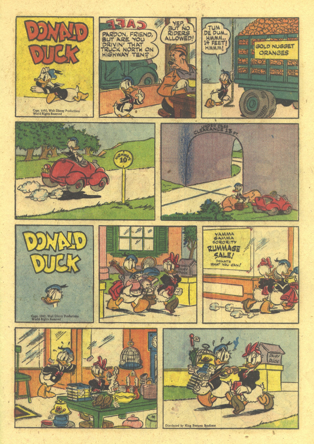 Read online Walt Disney's Comics and Stories comic -  Issue #117 - 37
