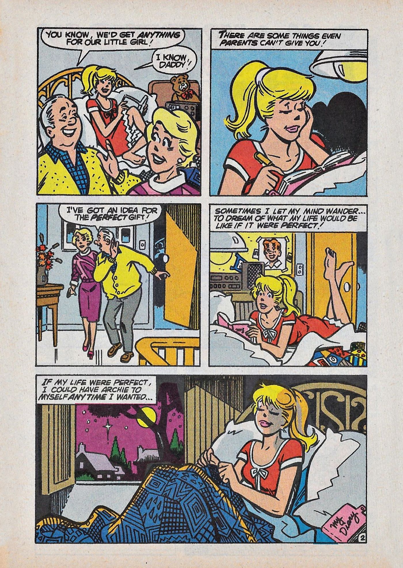 Read online Betty and Veronica Digest Magazine comic -  Issue #56 - 68