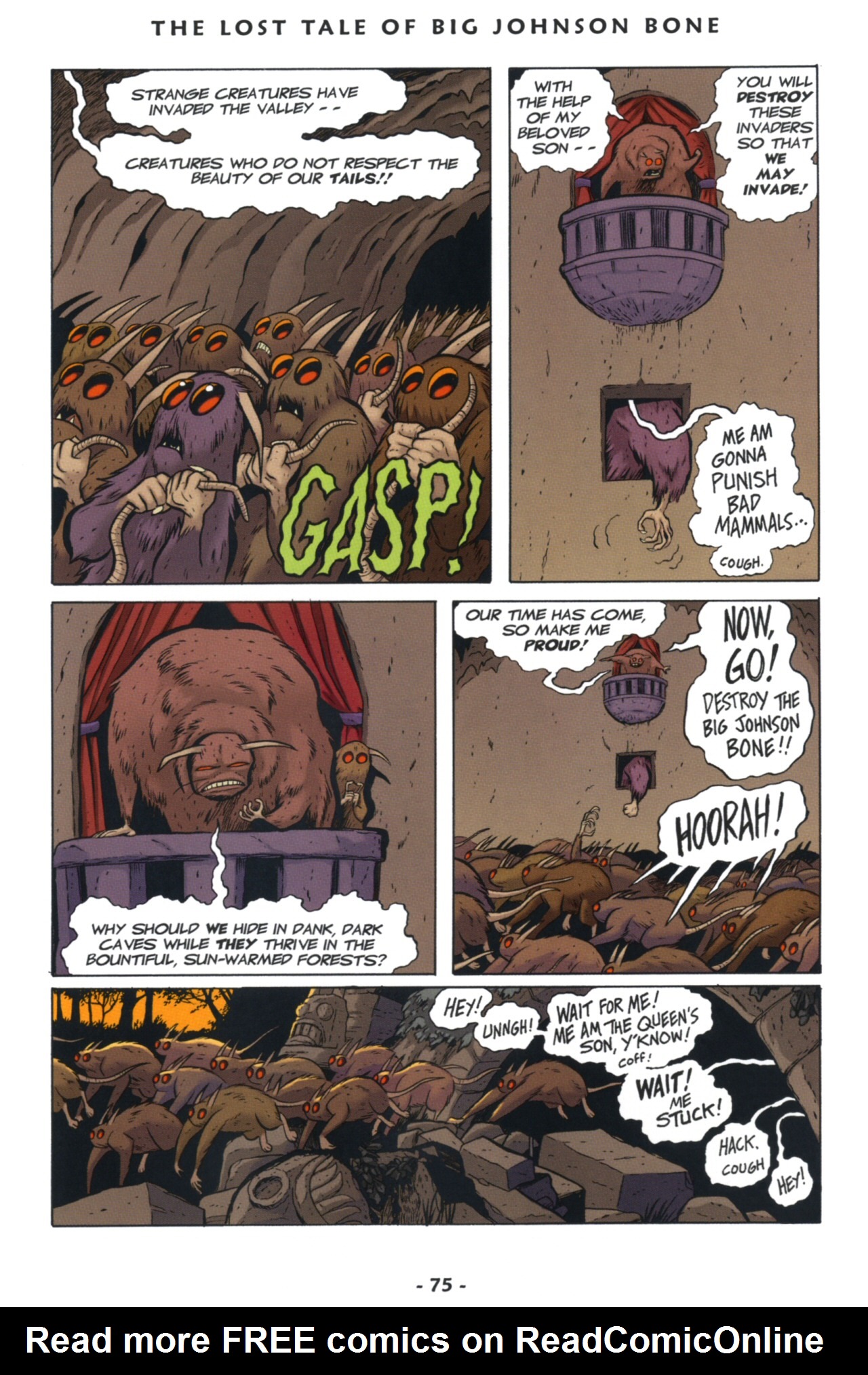 Read online Bone: Tall Tales comic -  Issue # TPB - 85