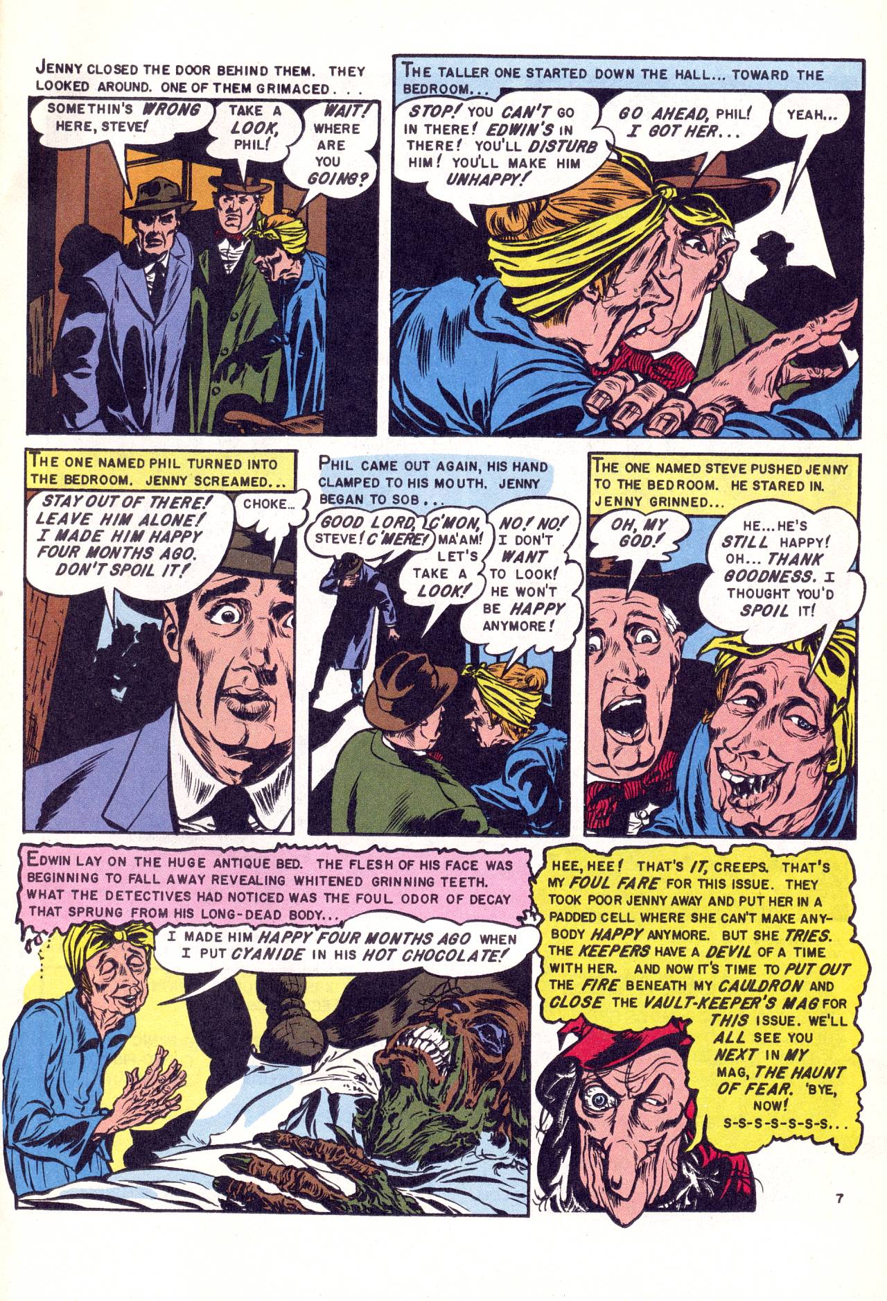 Read online The Vault of Horror (1950) comic -  Issue #31 - 33